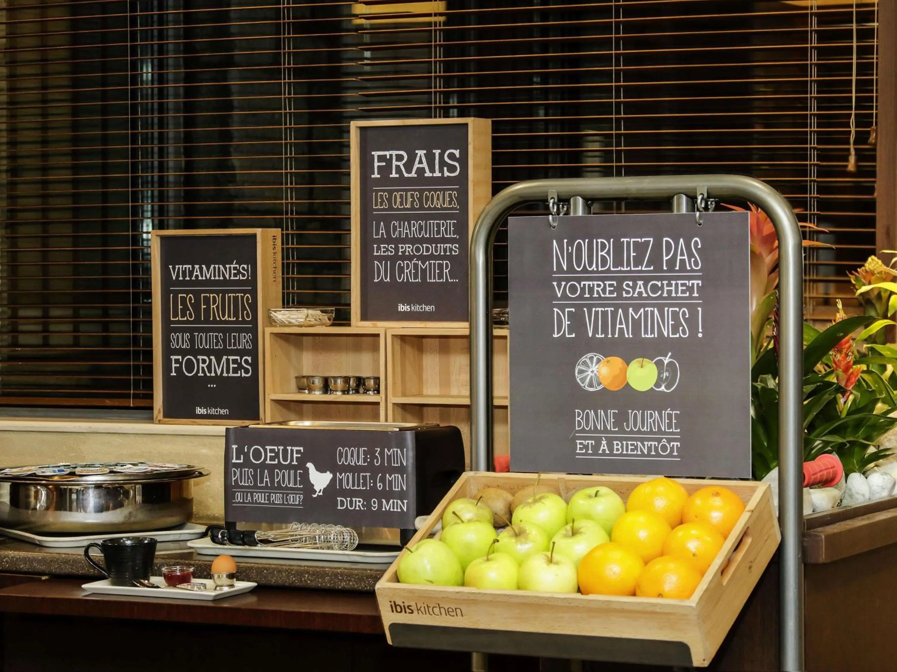 Breakfast in ibis Besançon Centre Ville