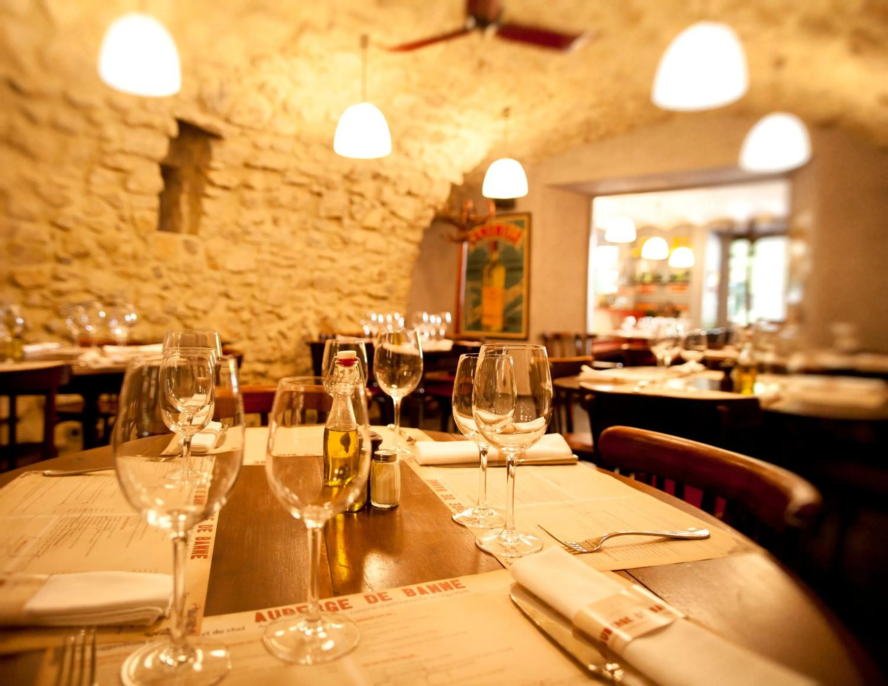 Restaurant/places to eat in Auberge de Banne