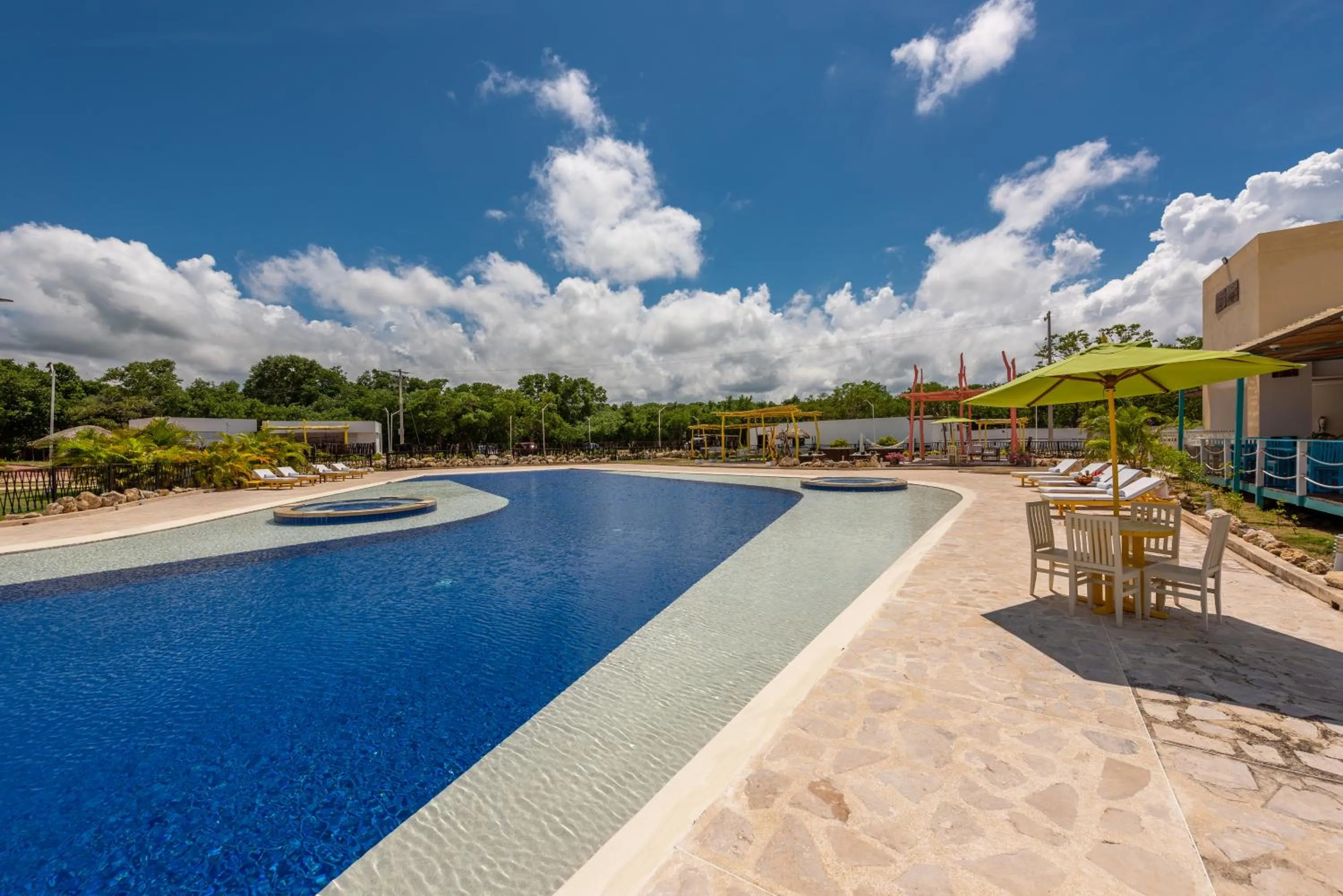 Swimming pool in Santo Manglar Cartagena Life Wellness Spa Hotel