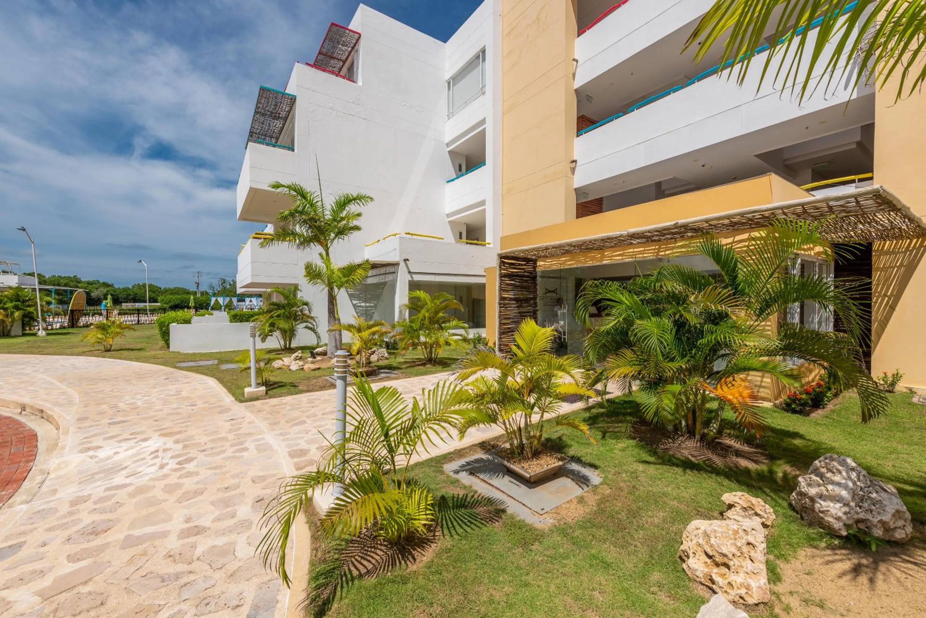 Property building in Santo Manglar Cartagena Life Wellness Spa Hotel