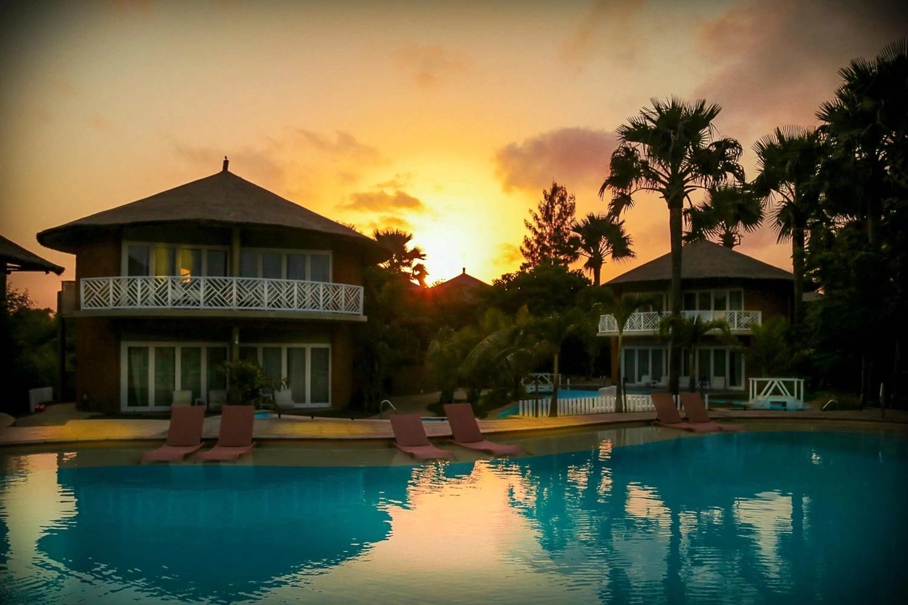 Natural landscape in Balafon Beach Resort