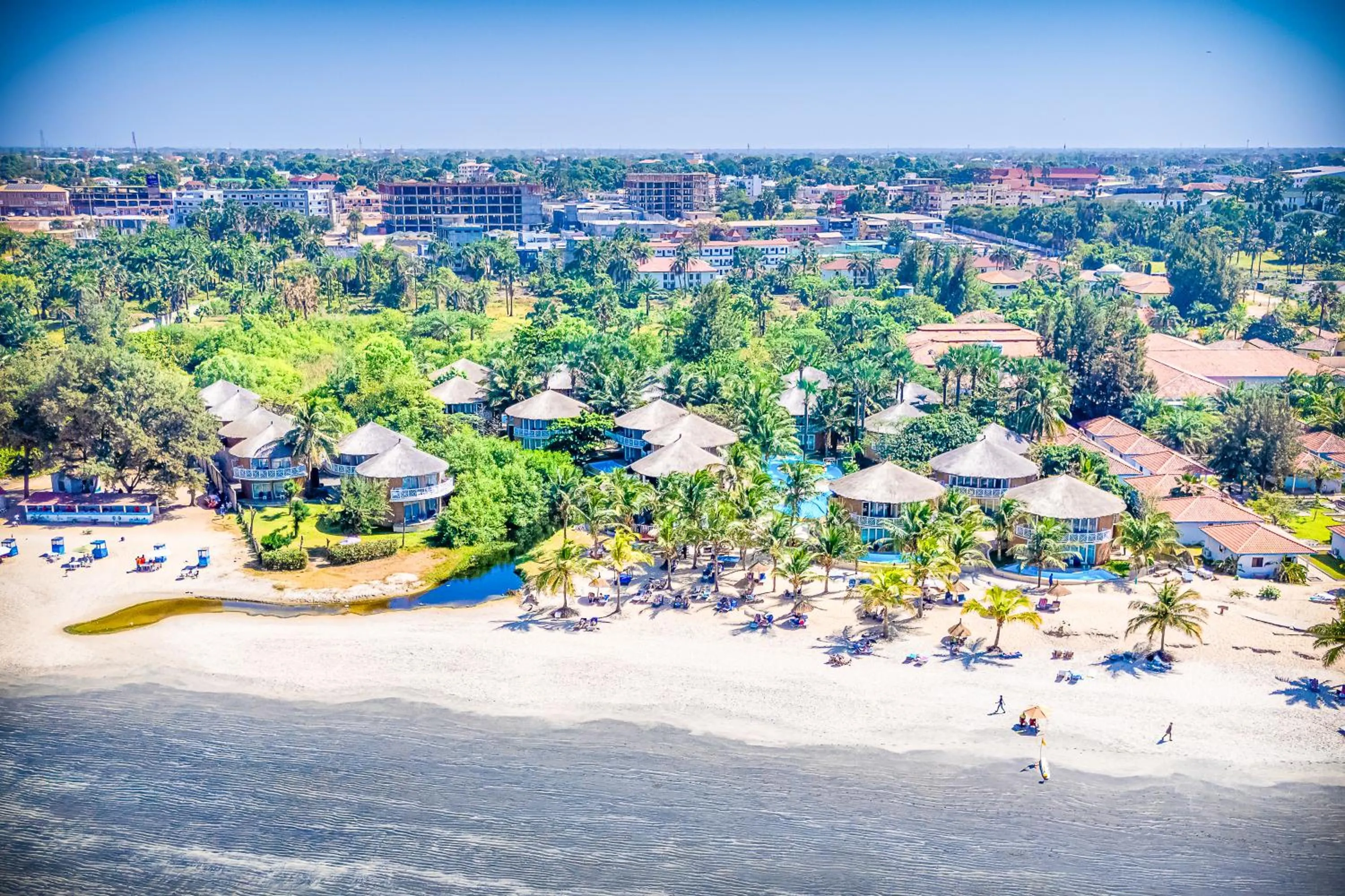 Natural landscape in Balafon Beach Resort