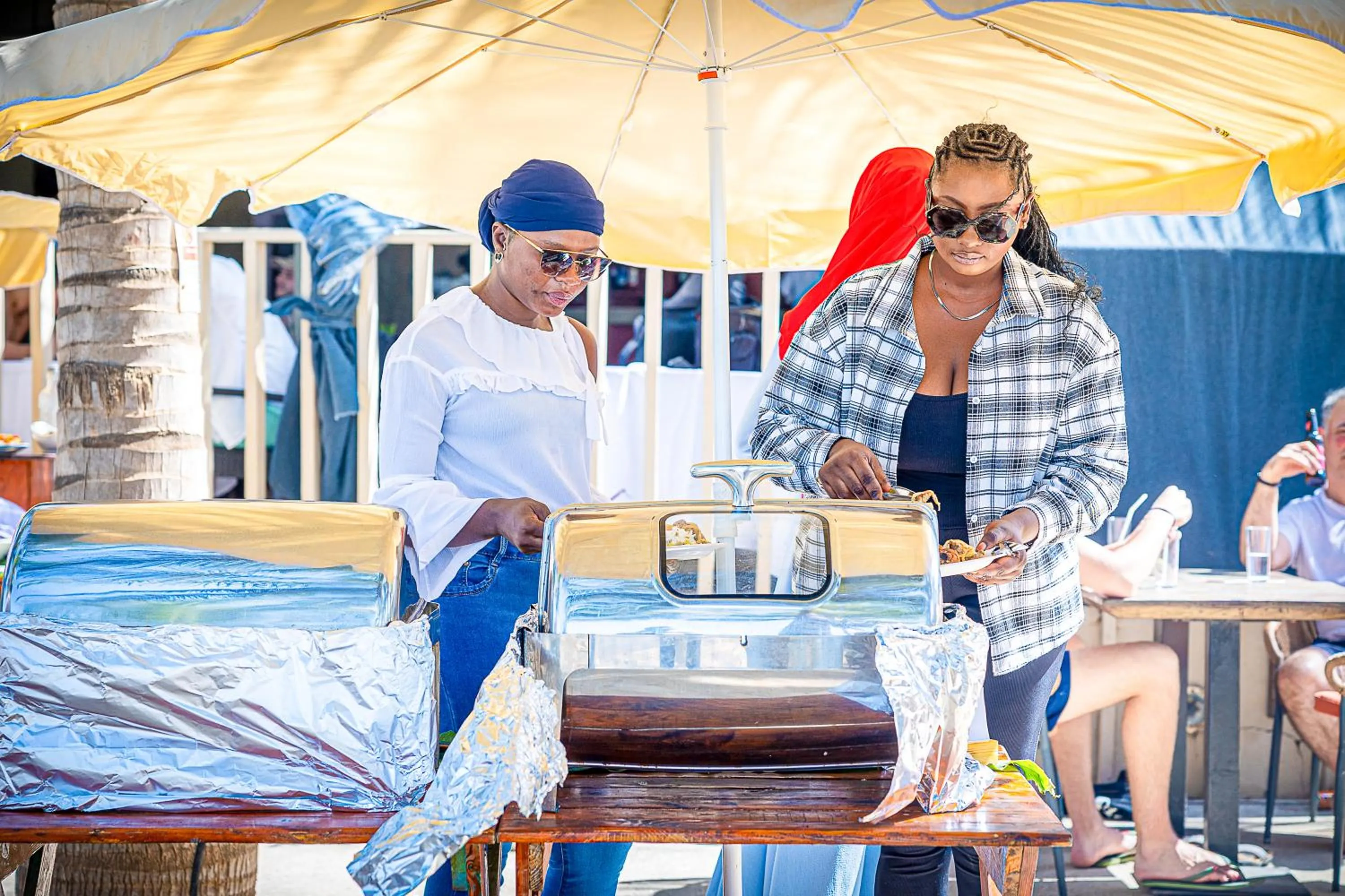 Food in Balafon Beach Resort