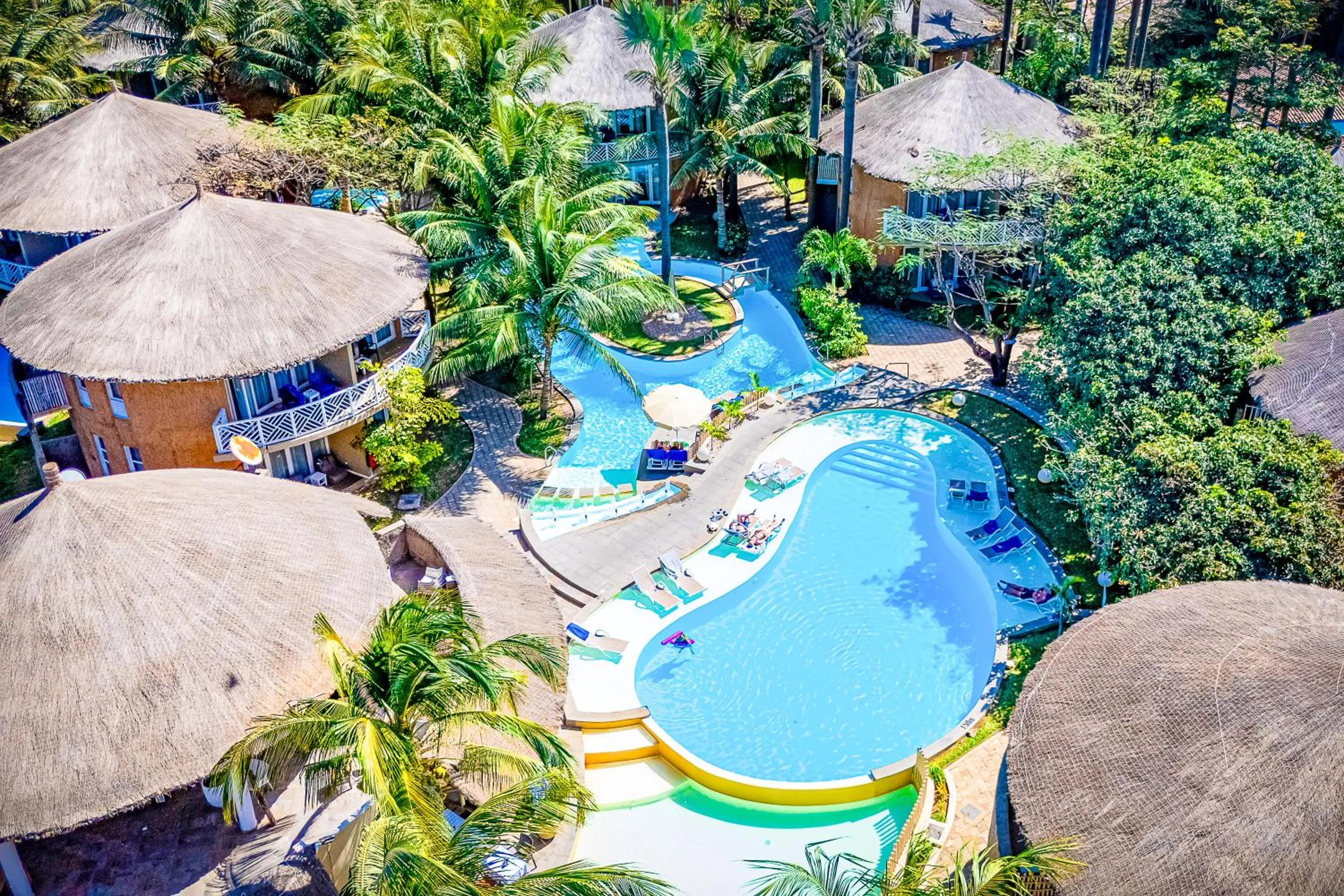 Bird's eye view in Balafon Beach Resort