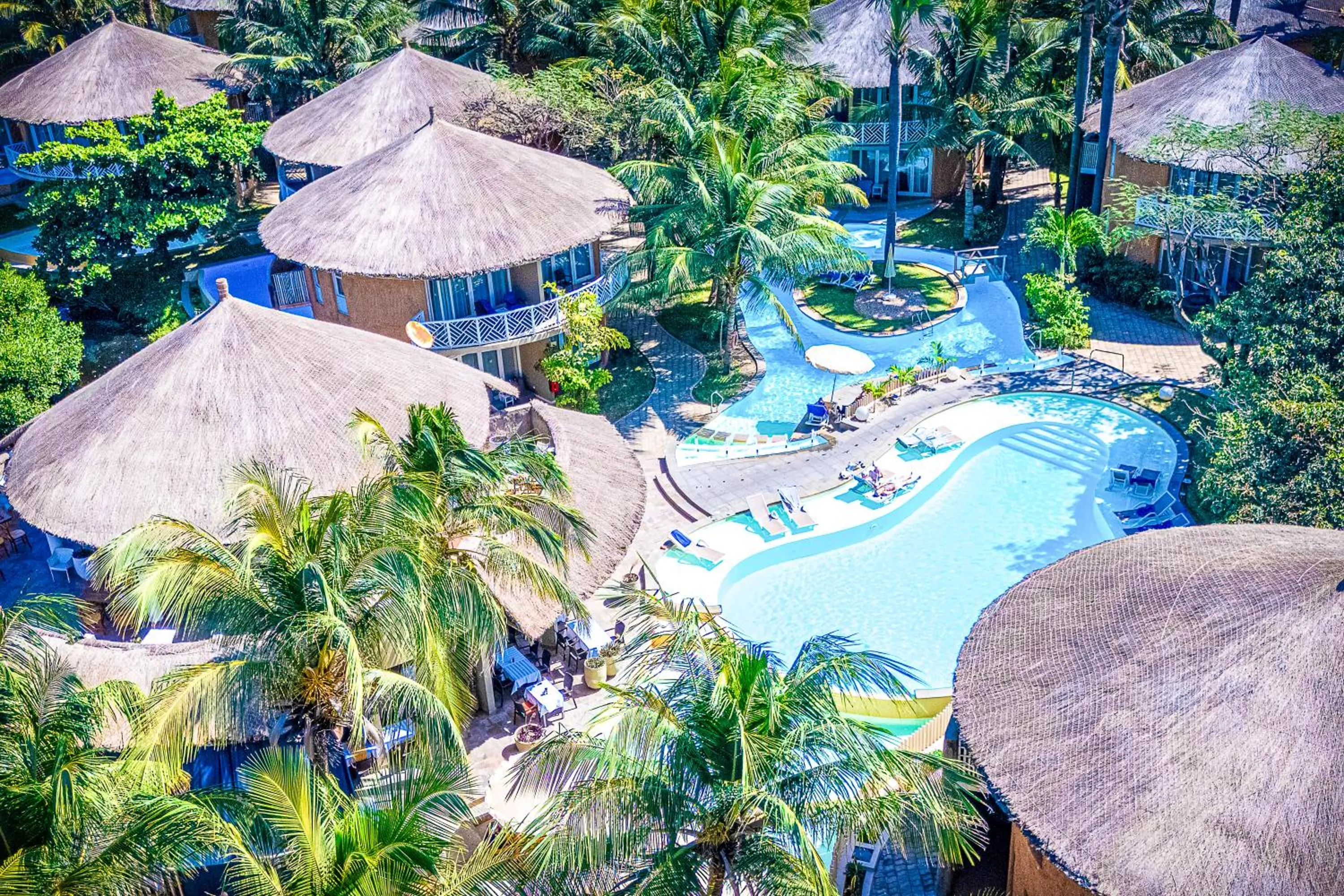 Bird's eye view in Balafon Beach Resort