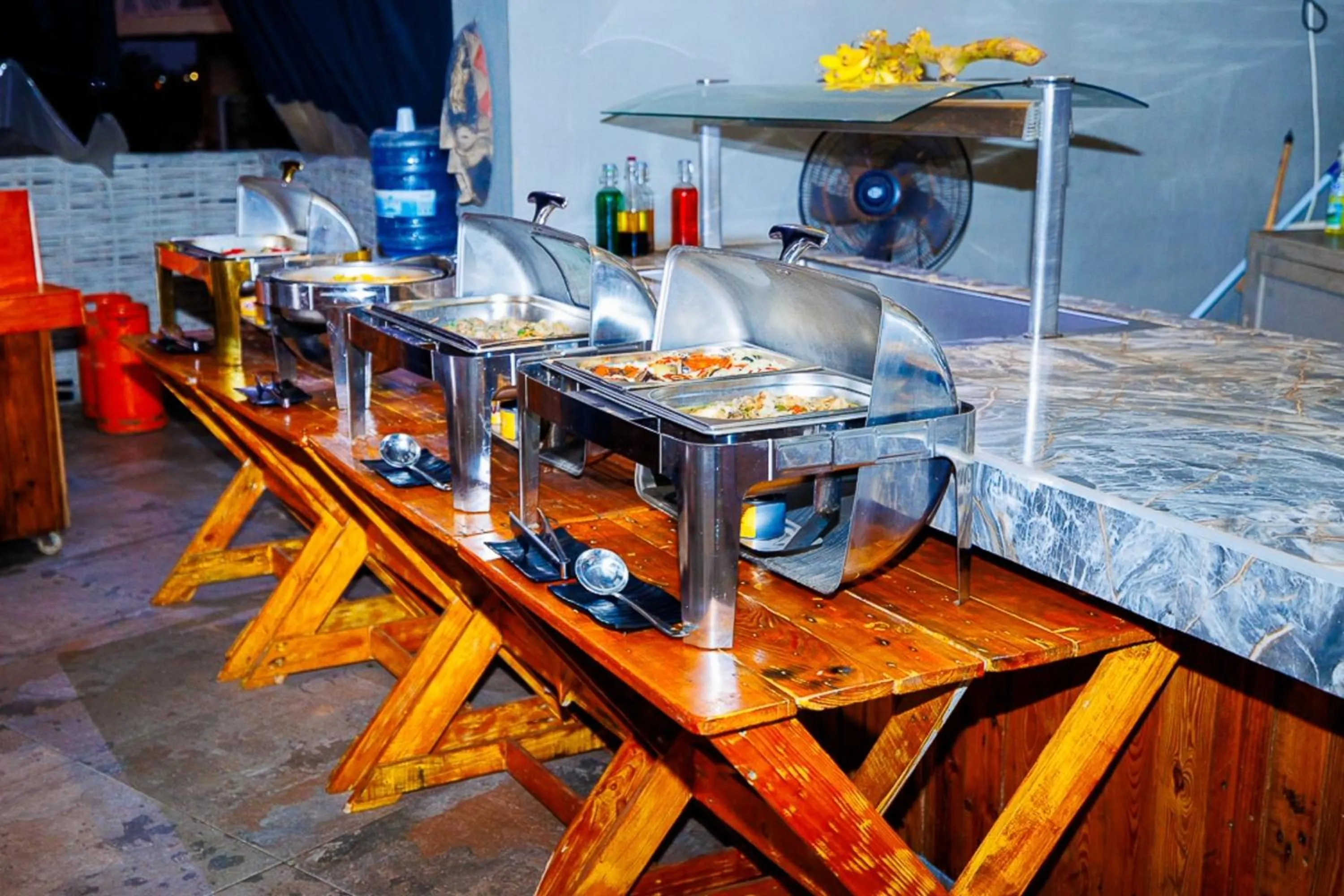 Food in Balafon Beach Resort