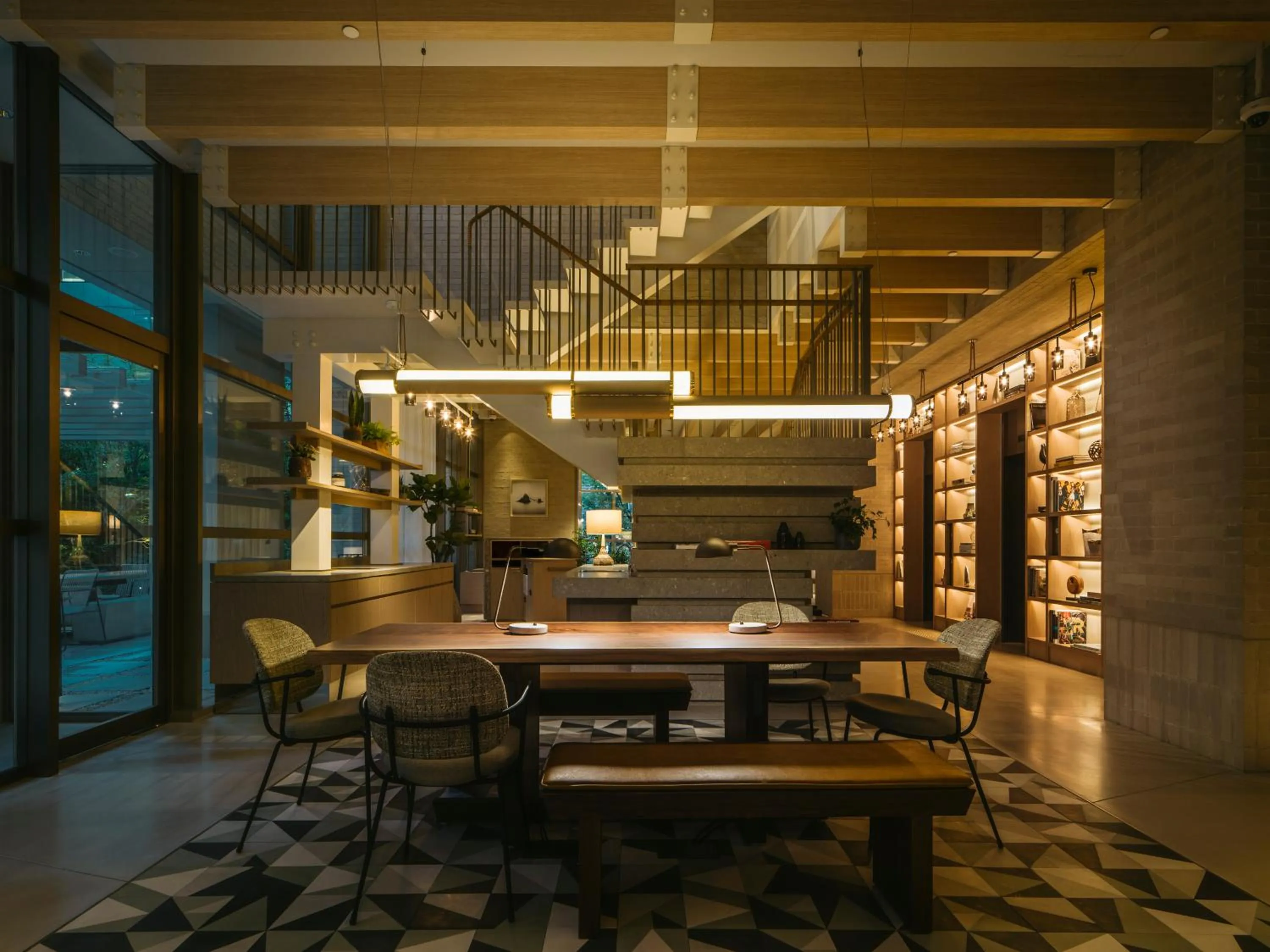 Communal lounge/ TV room in Zentis Osaka