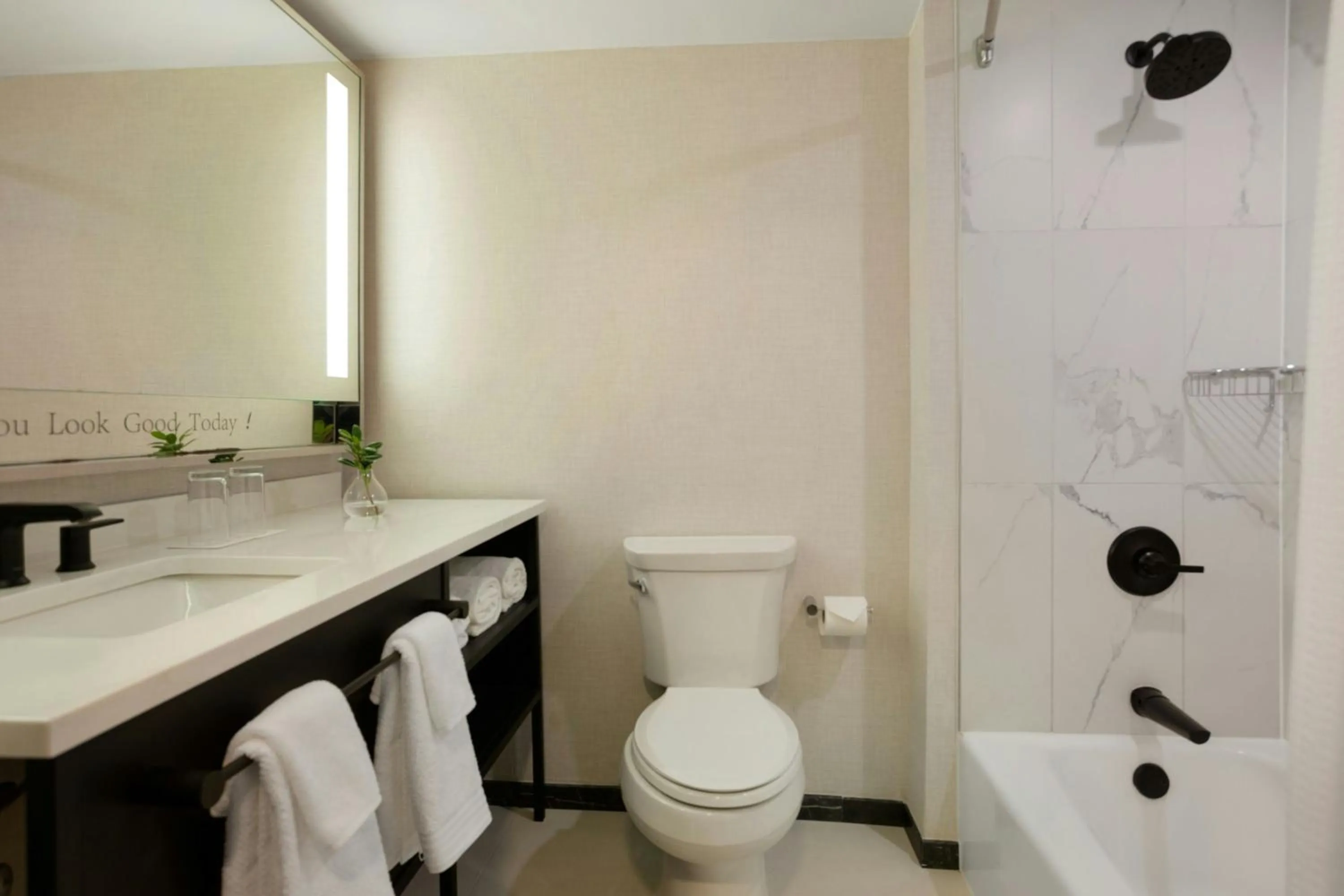 Bathroom in Renaissance Boca Raton Hotel