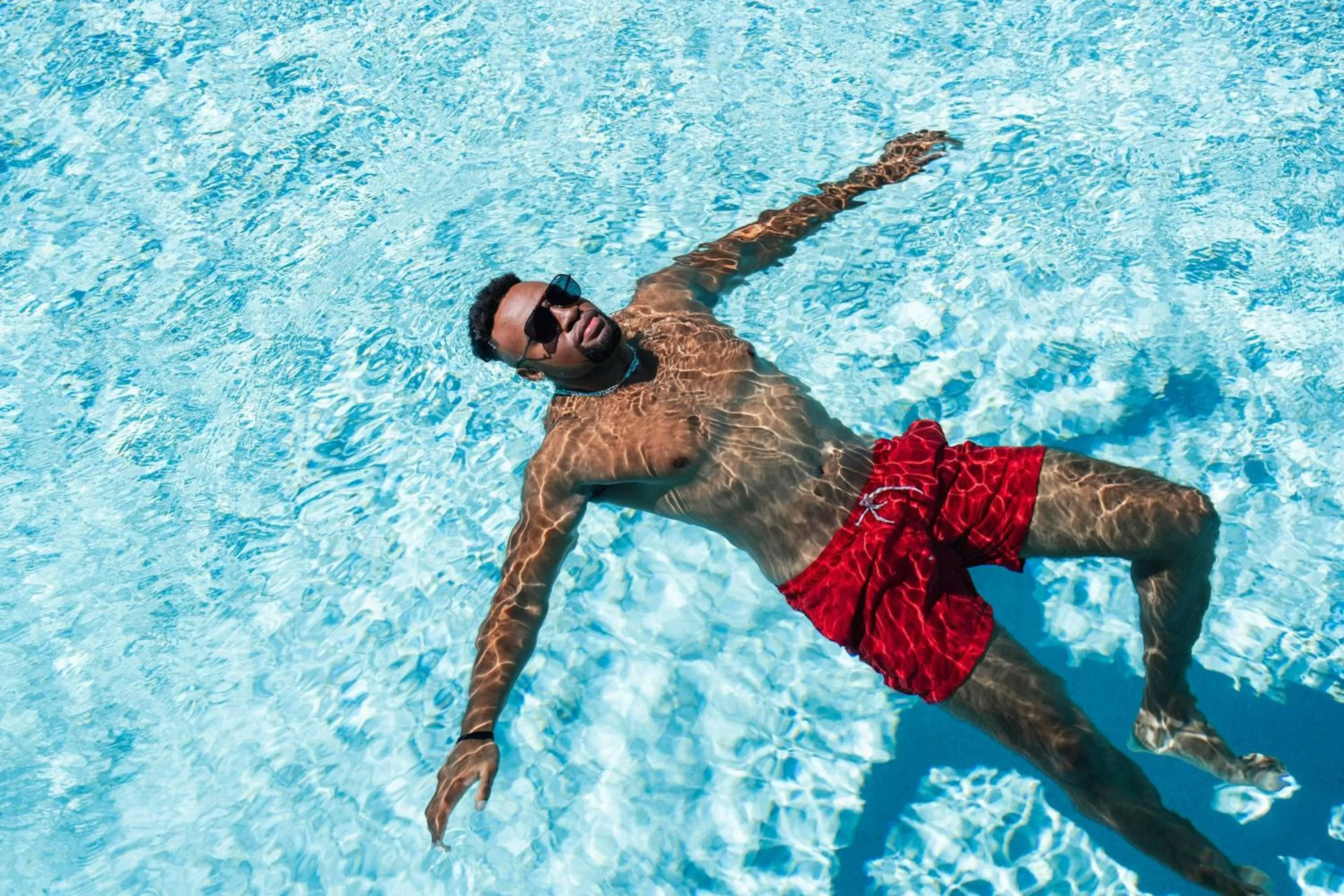 Swimming pool in Renaissance Boca Raton Hotel