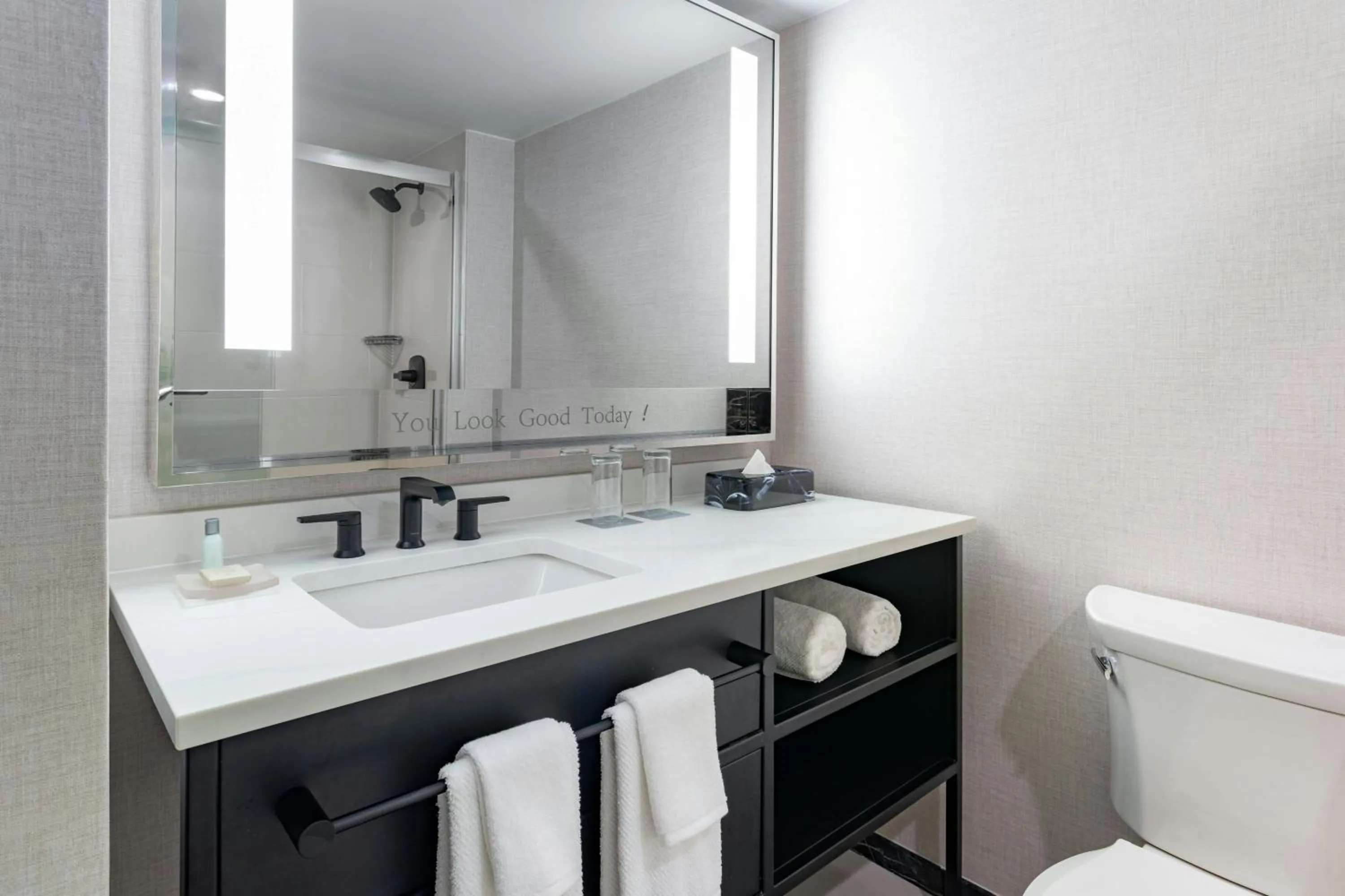 Bathroom in Renaissance Boca Raton Hotel