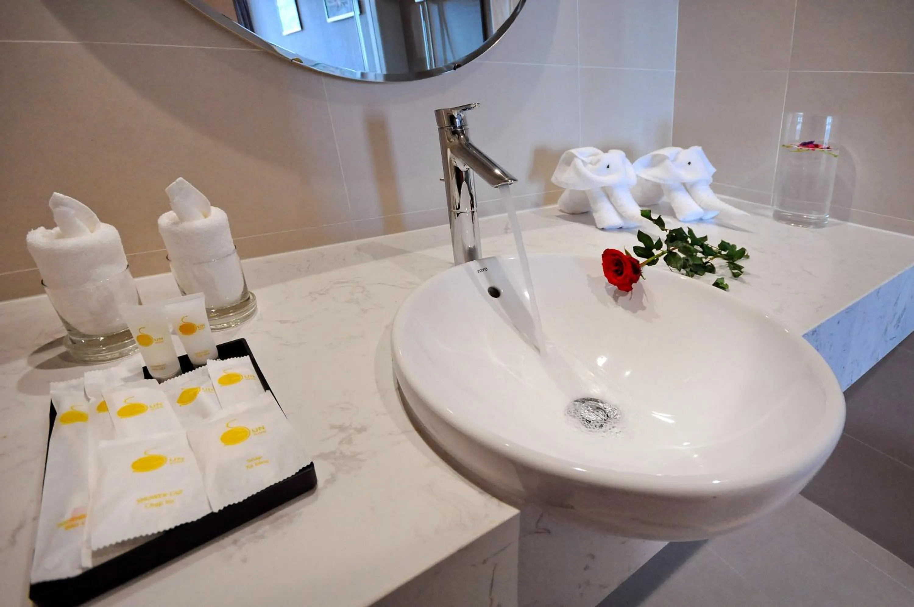 Bathroom in Sun Kiss Hotel