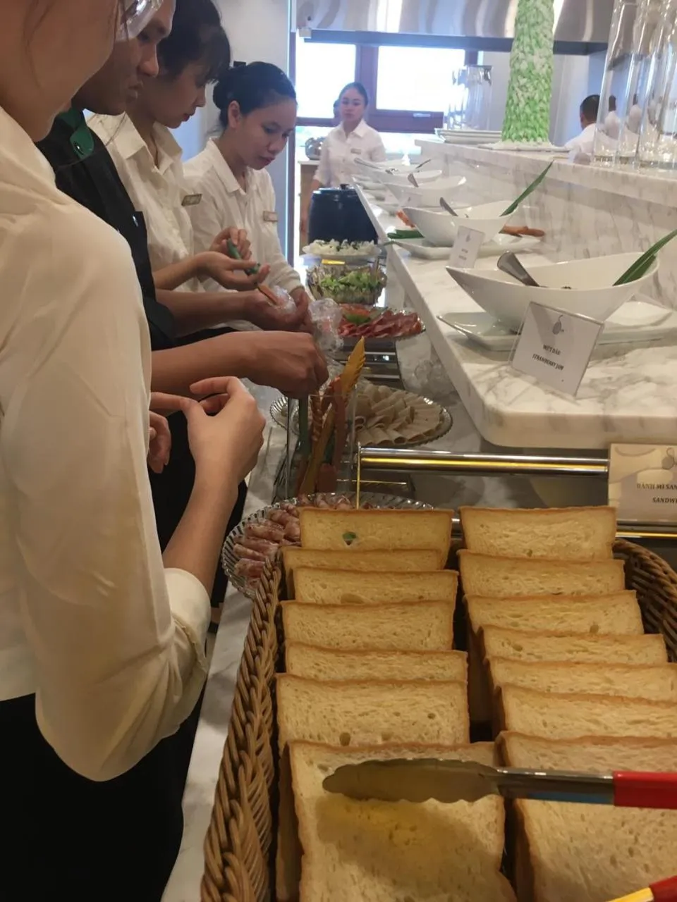 Breakfast in Sun Kiss Hotel