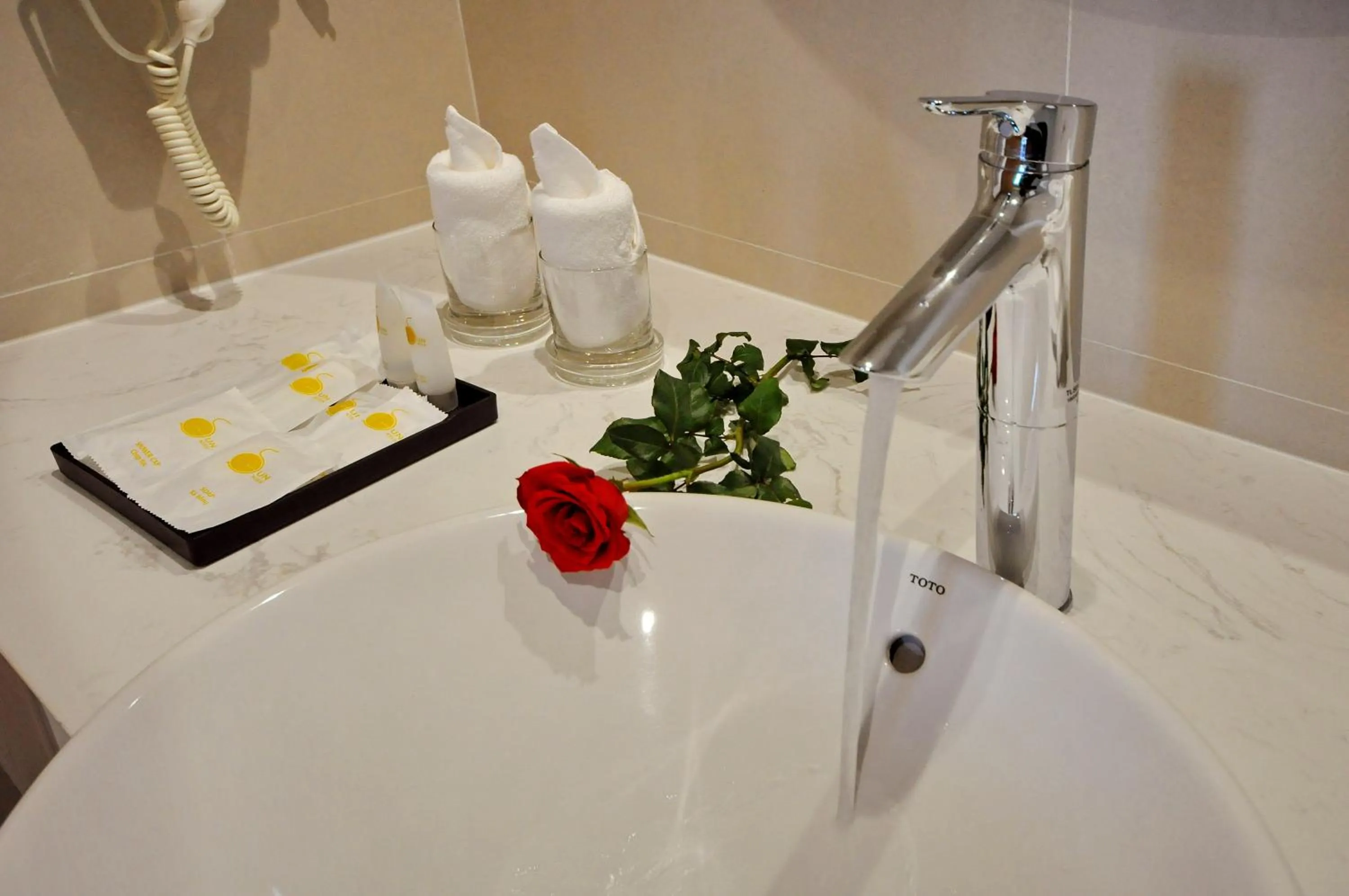 Bathroom in Sun Kiss Hotel