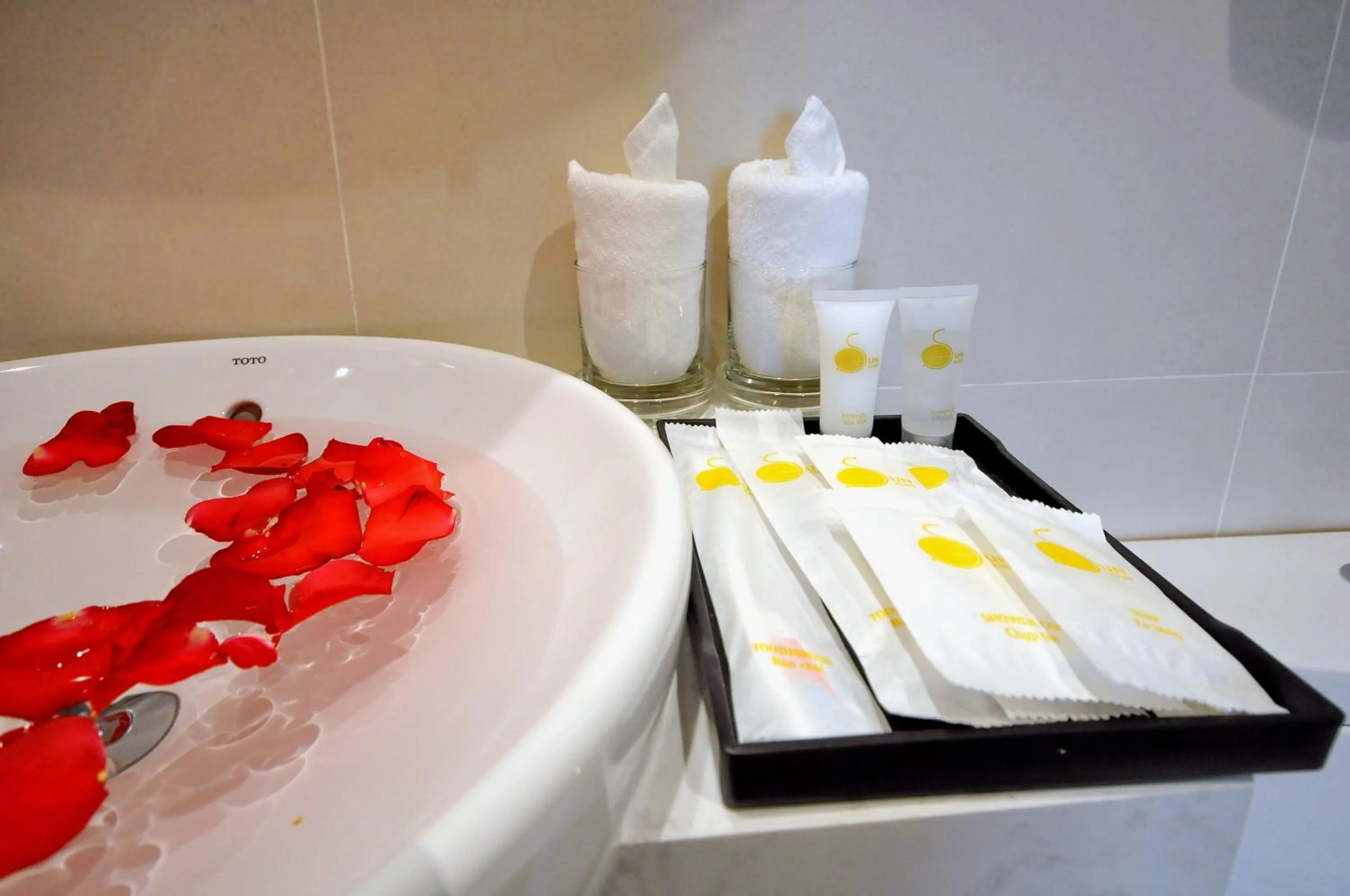 Bathroom in Sun Kiss Hotel