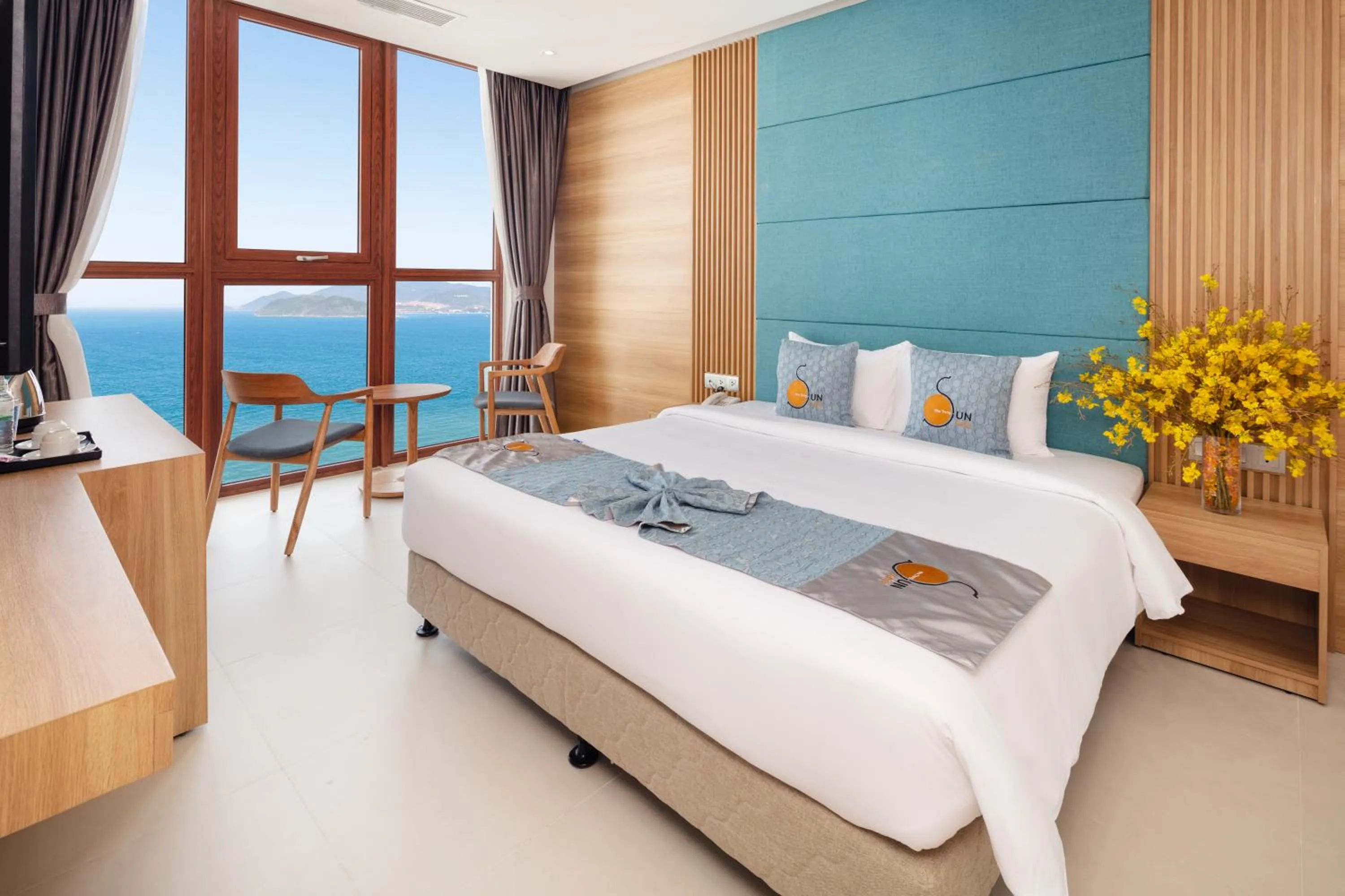 Bed in Sun Kiss Hotel