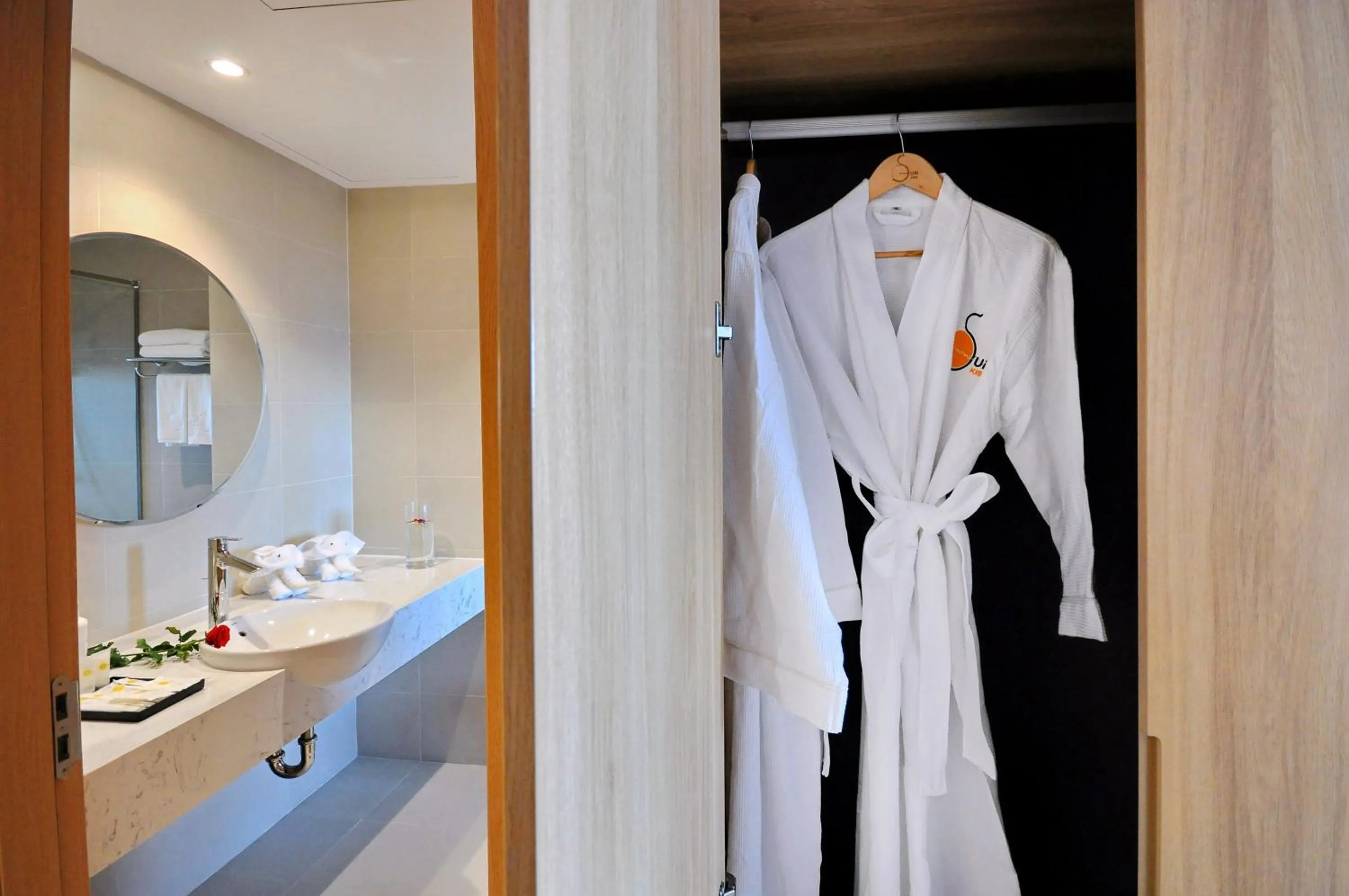 Bathroom in Sun Kiss Hotel