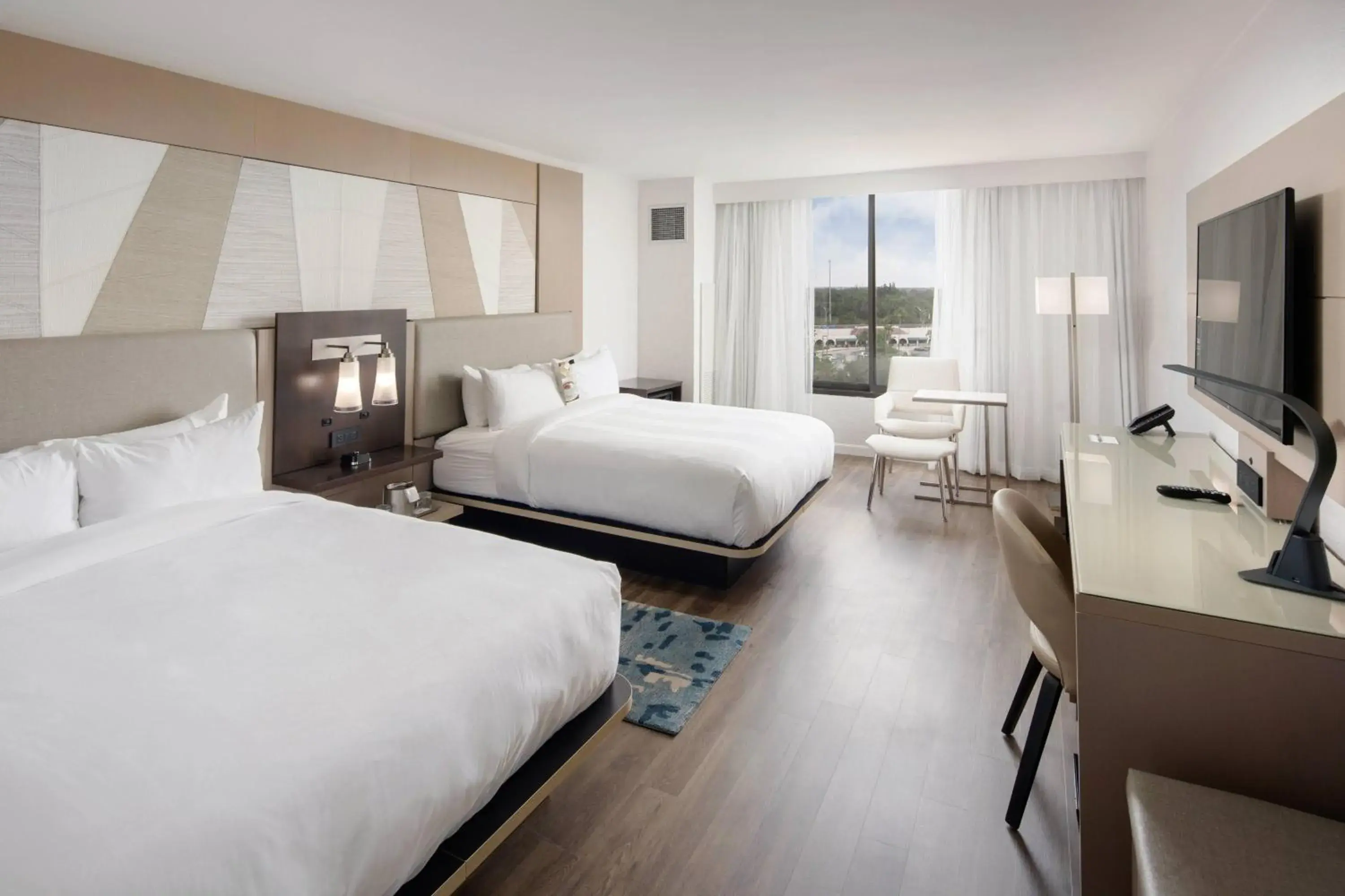 Deluxe King or Two Double Bed Room in Palm Beach Gardens Marriott Deluxe King or Two Double Bed Room in Palm Beach Gardens Marriott