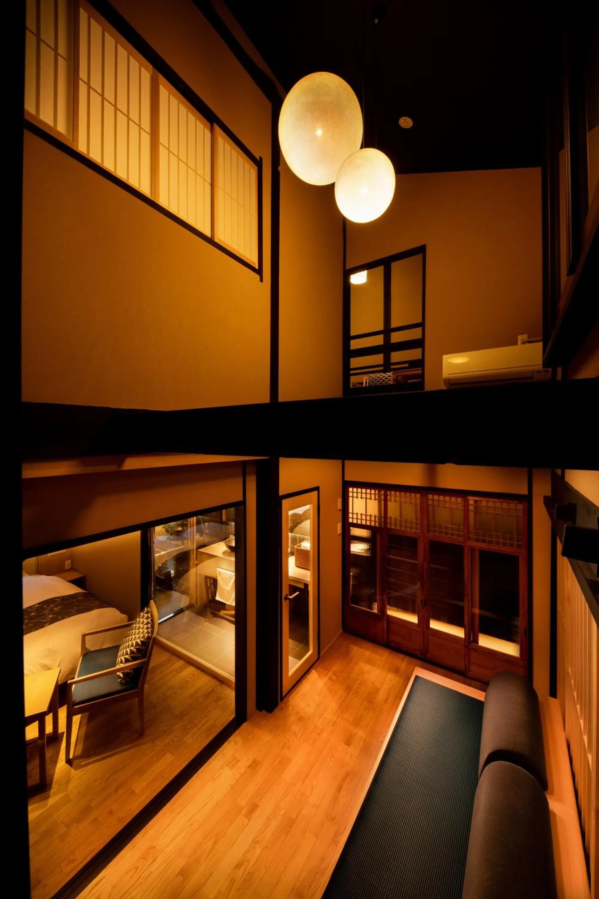 Living room, Bed in Kanade Matsubara-Gokomachi