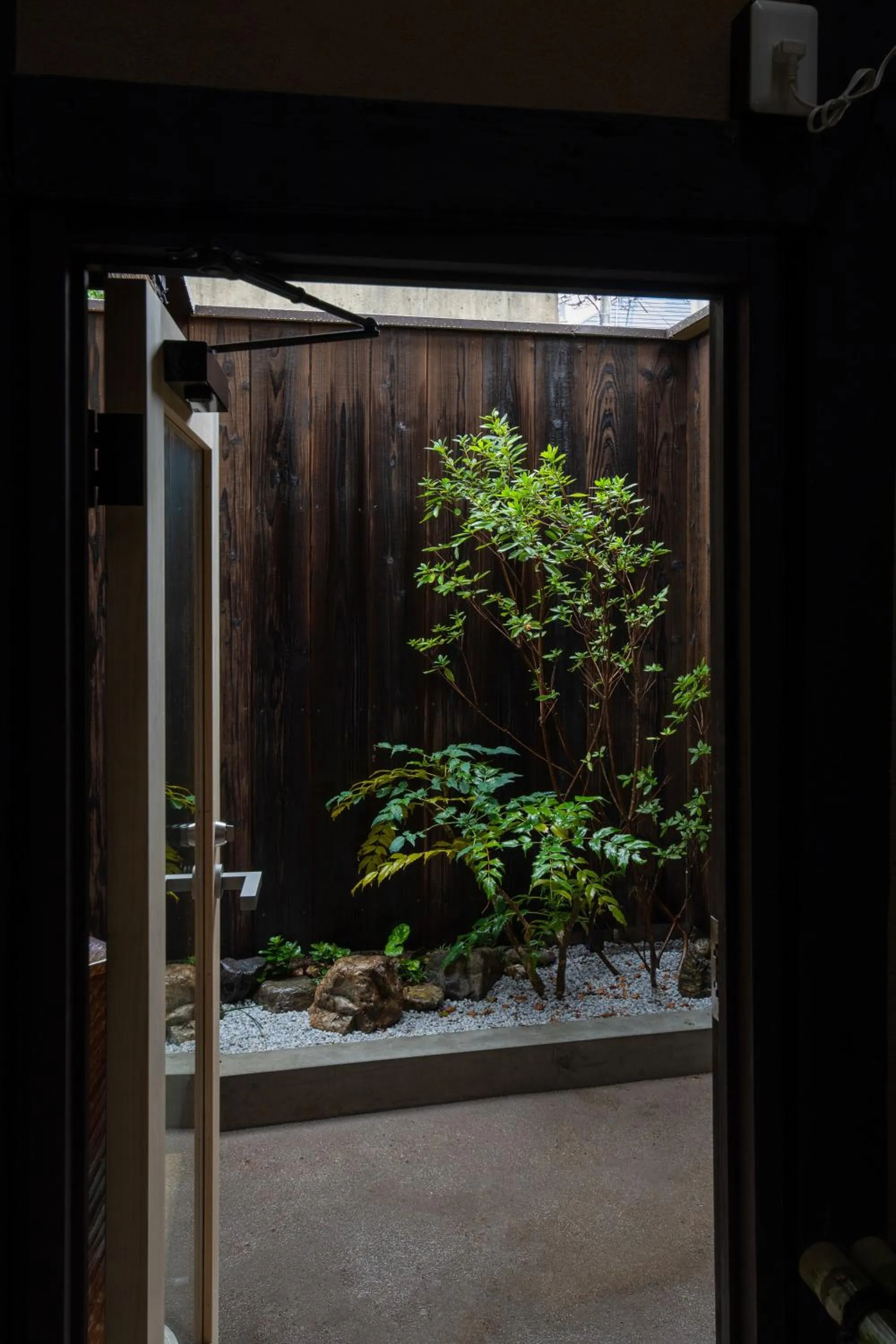 Garden view in Kanade Matsubara-Gokomachi