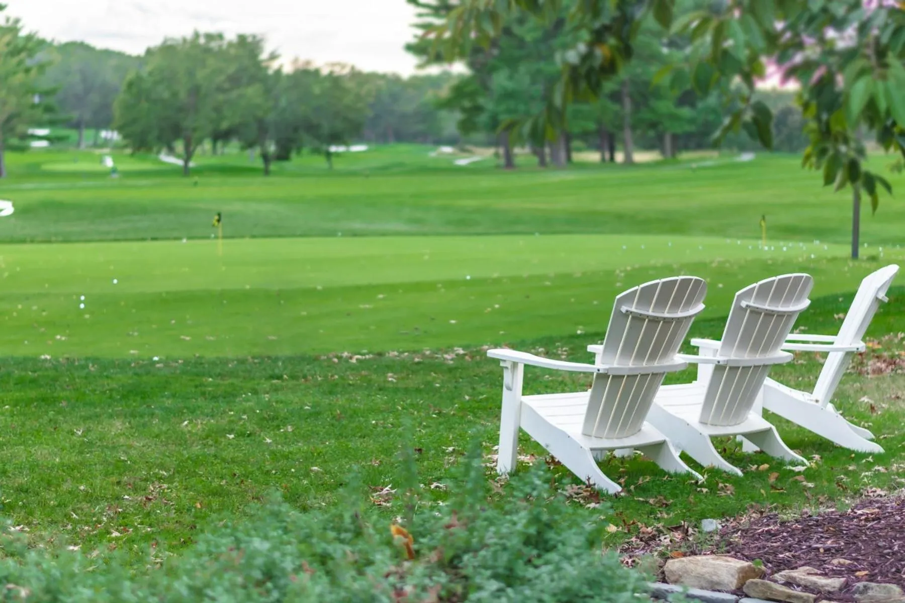 Natural landscape in Turf Valley Resort