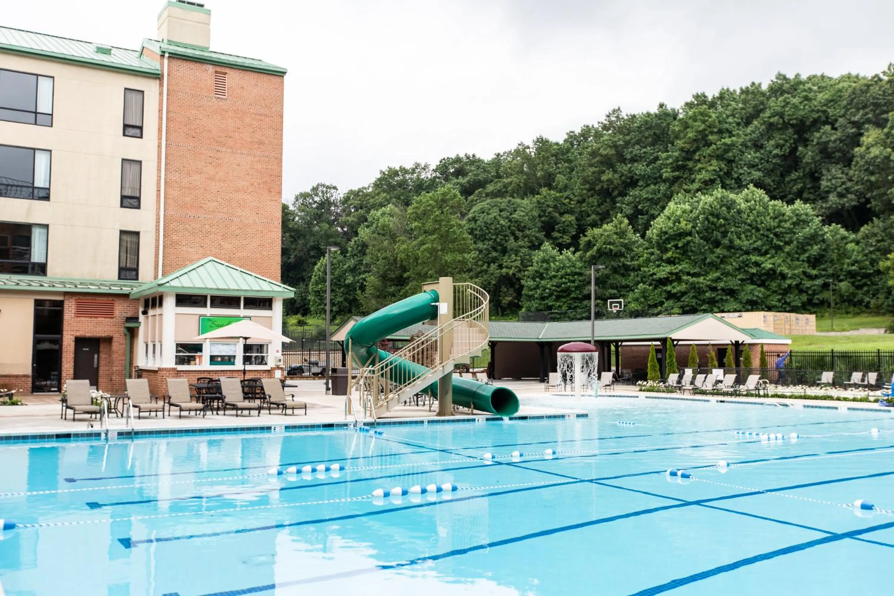 Swimming pool in Turf Valley Resort