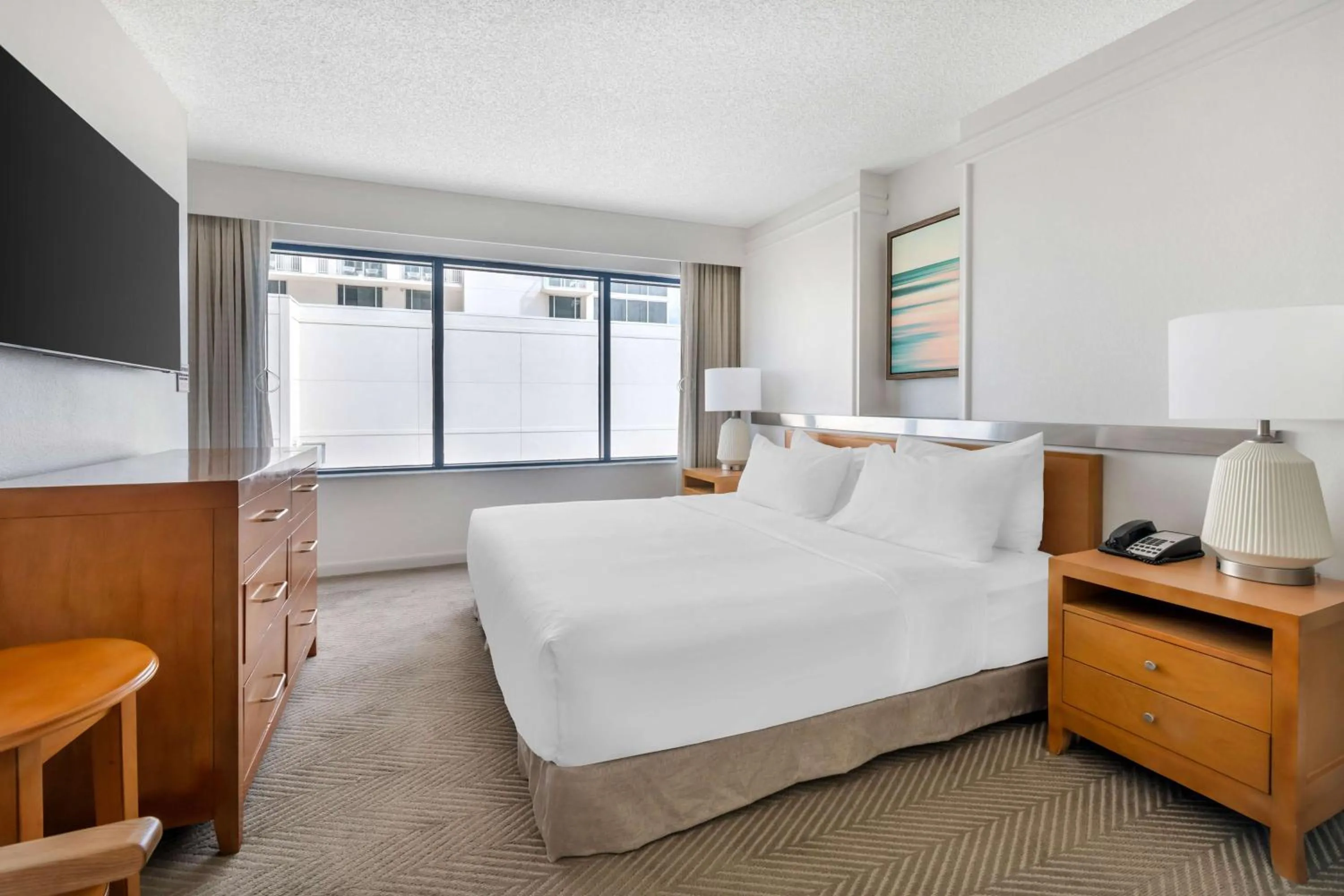 Bed in Hilton Vacation Club Daytona Beach Regency