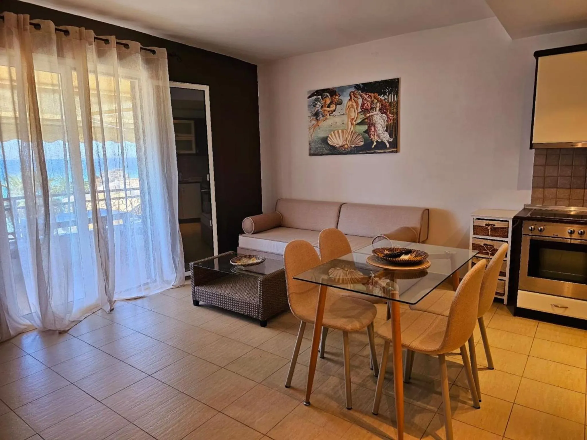 Dining area in Corfu Glyfada Menigos Resort 23