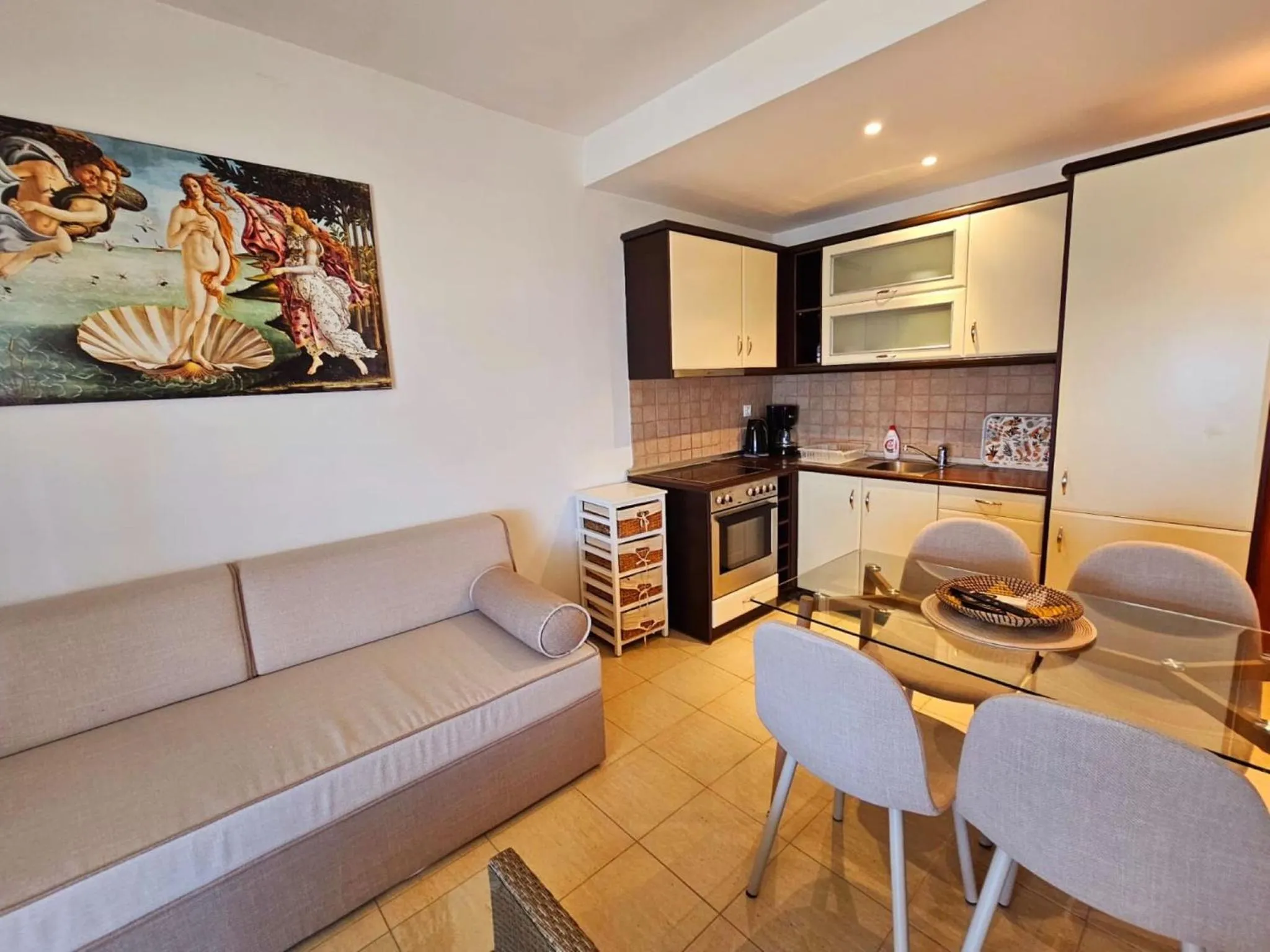 Living room in Corfu Glyfada Menigos Resort 23