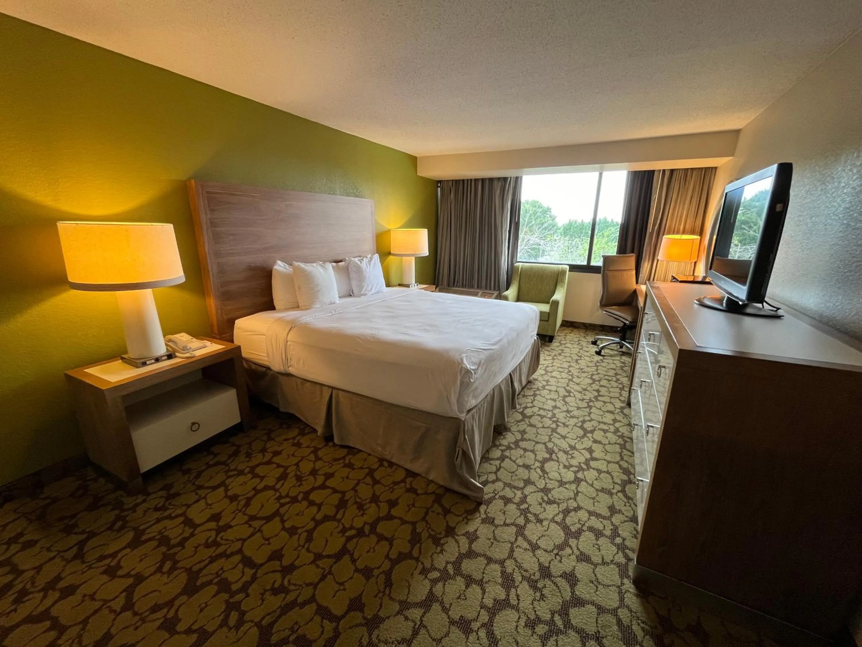 Photo of the whole room in Ramada Plaza by Wyndham Charlotte South End Airport