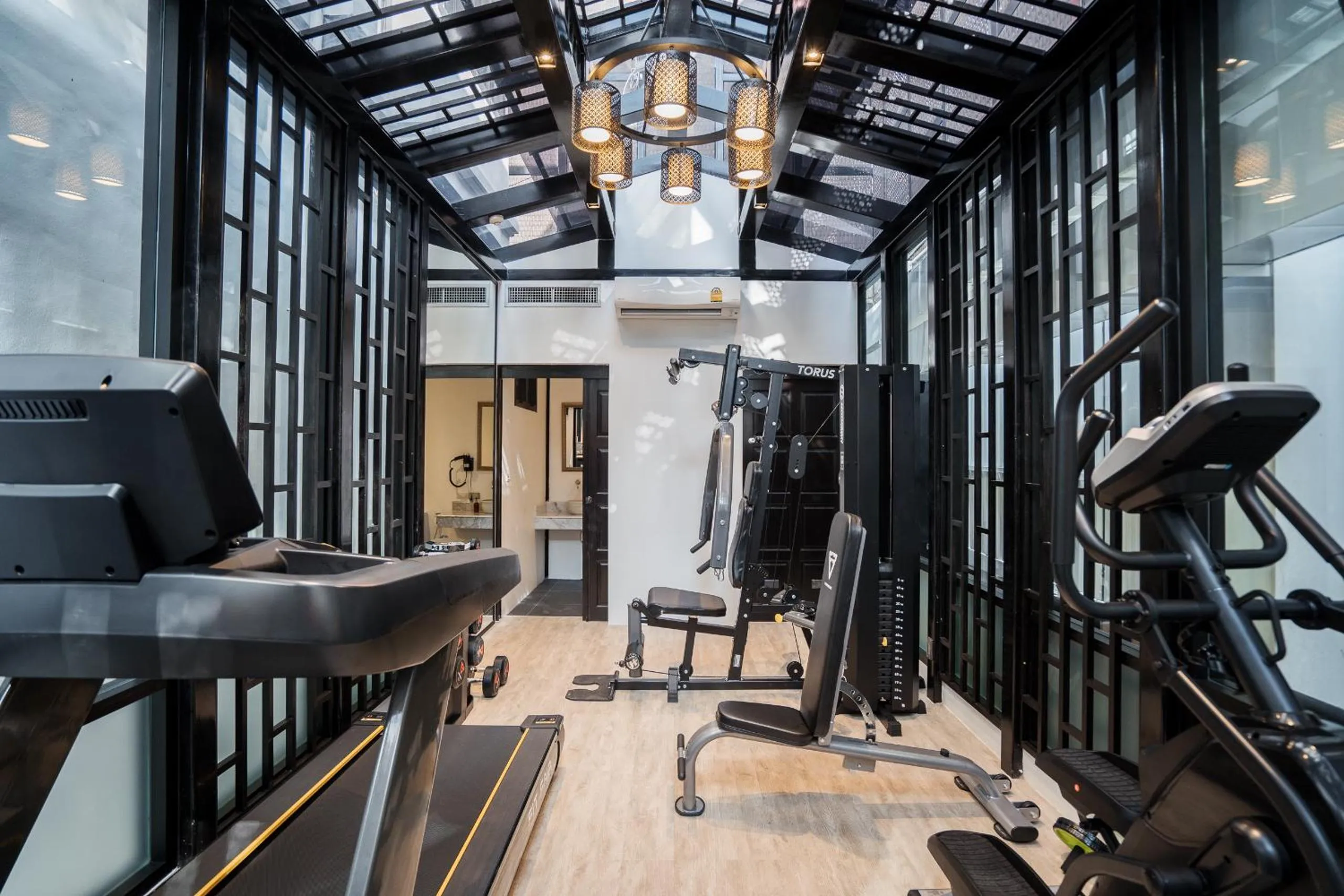 Fitness centre/facilities in Aksara Heritage