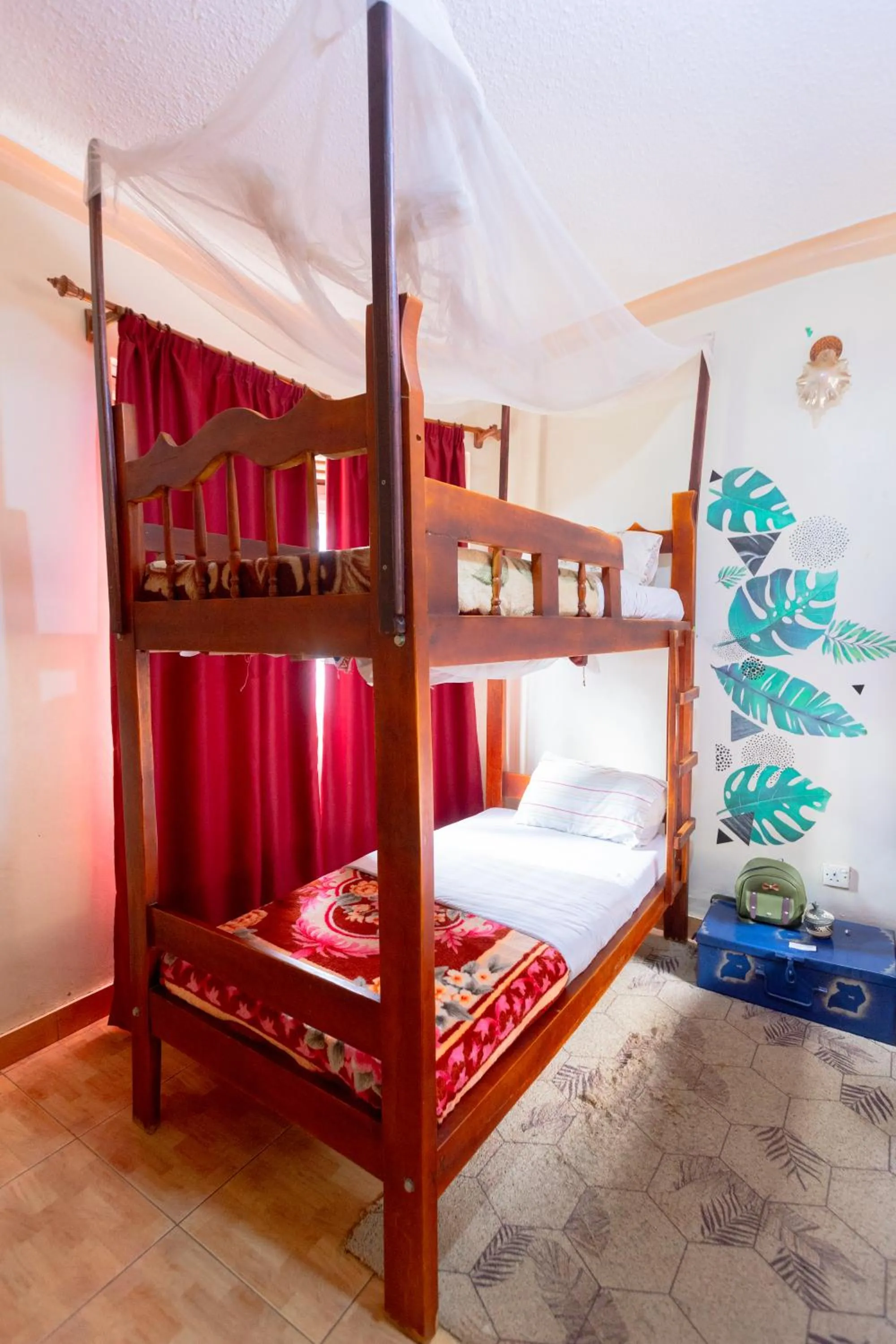 Bed in Acacia Villa Kampala