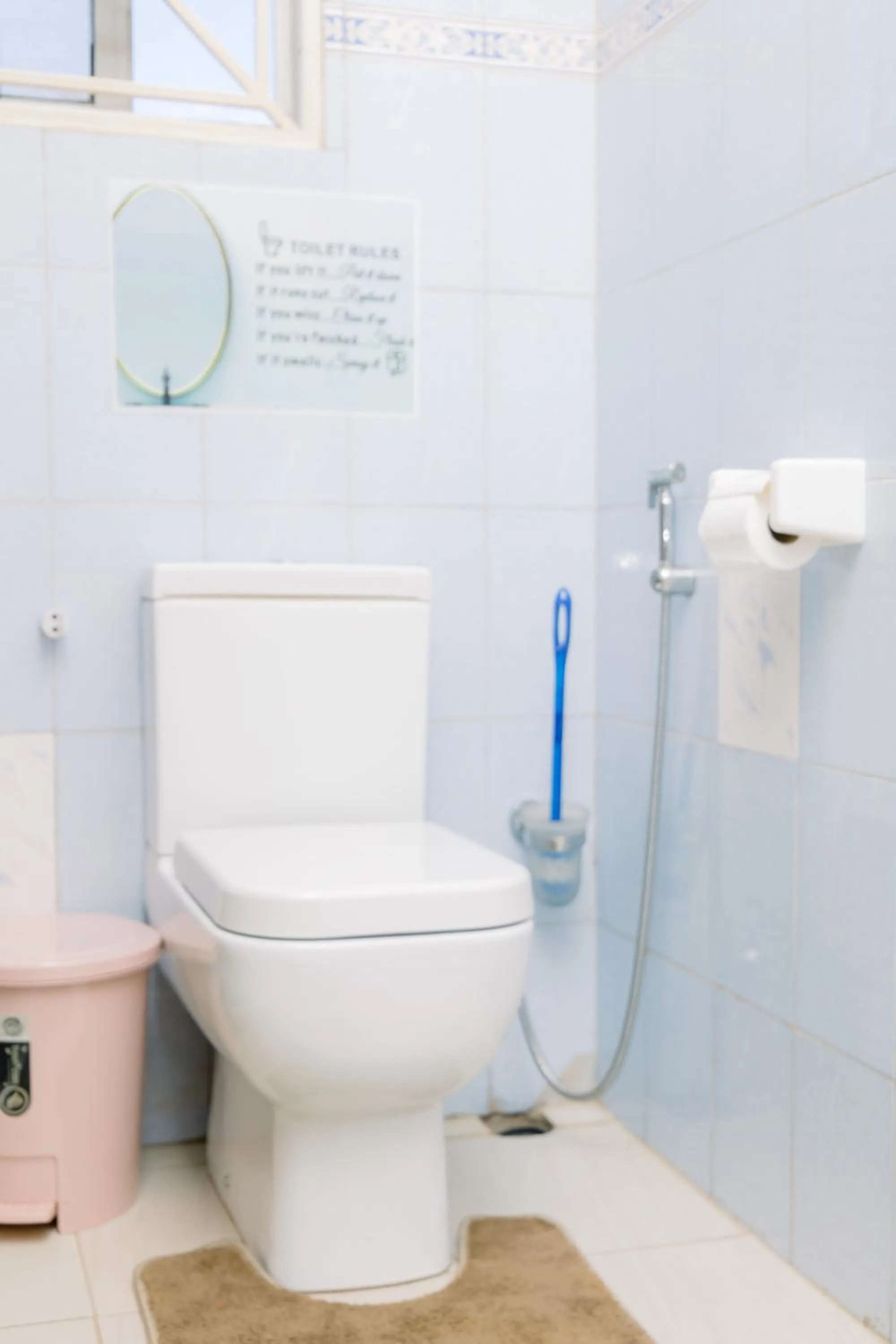 Toilet in Acacia Villa Kampala