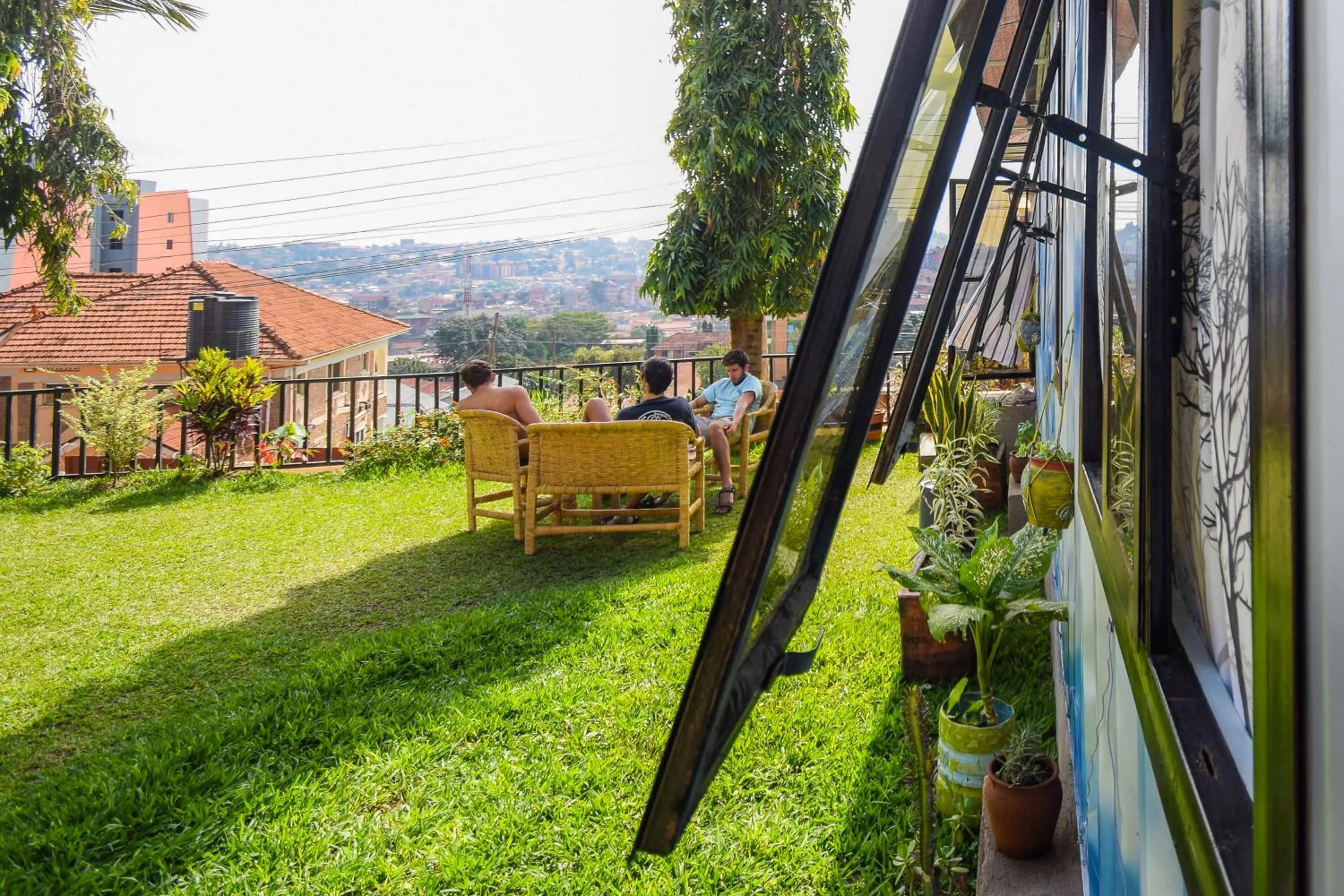 Garden in Acacia Villa Kampala