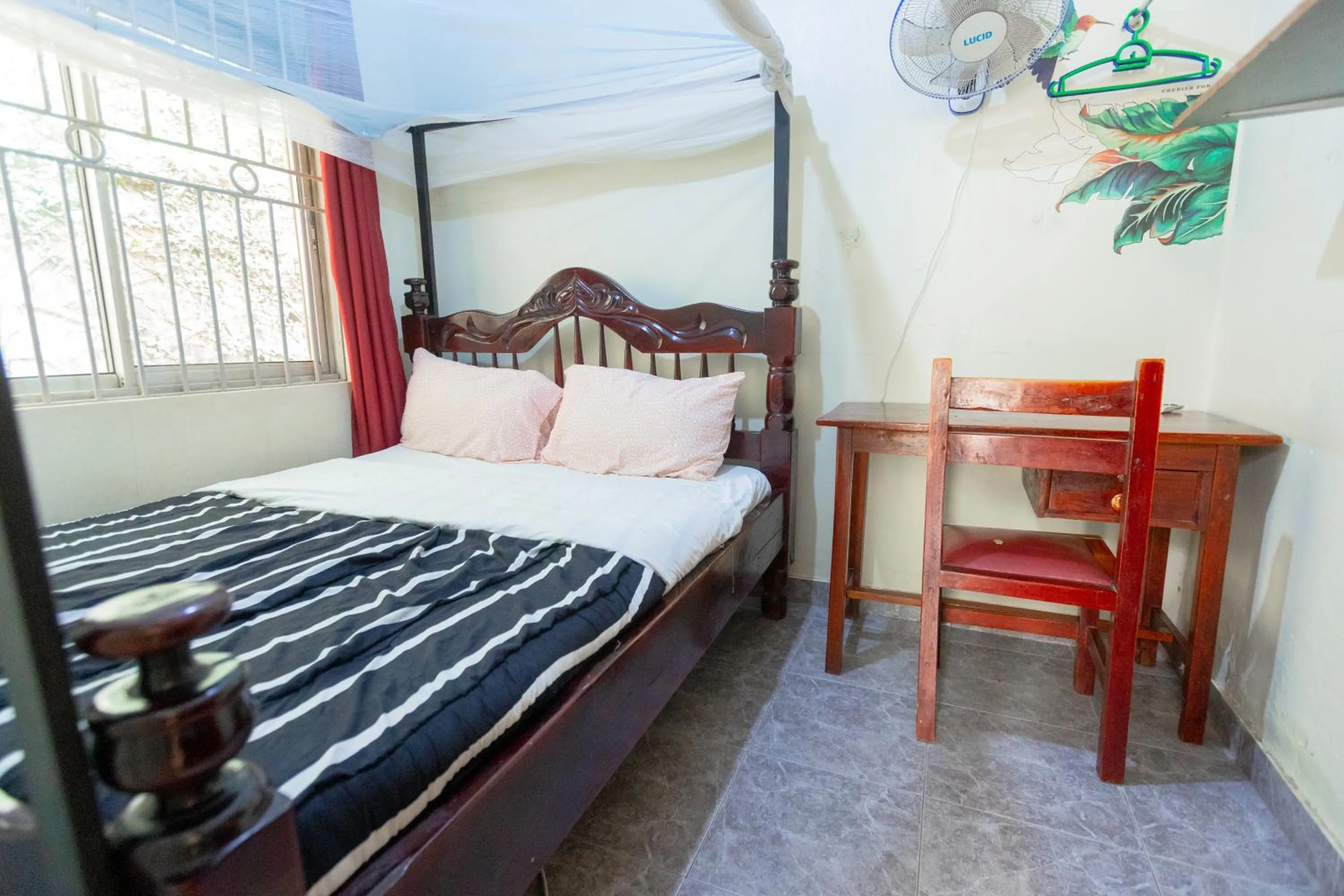 Bed in Acacia Villa Kampala