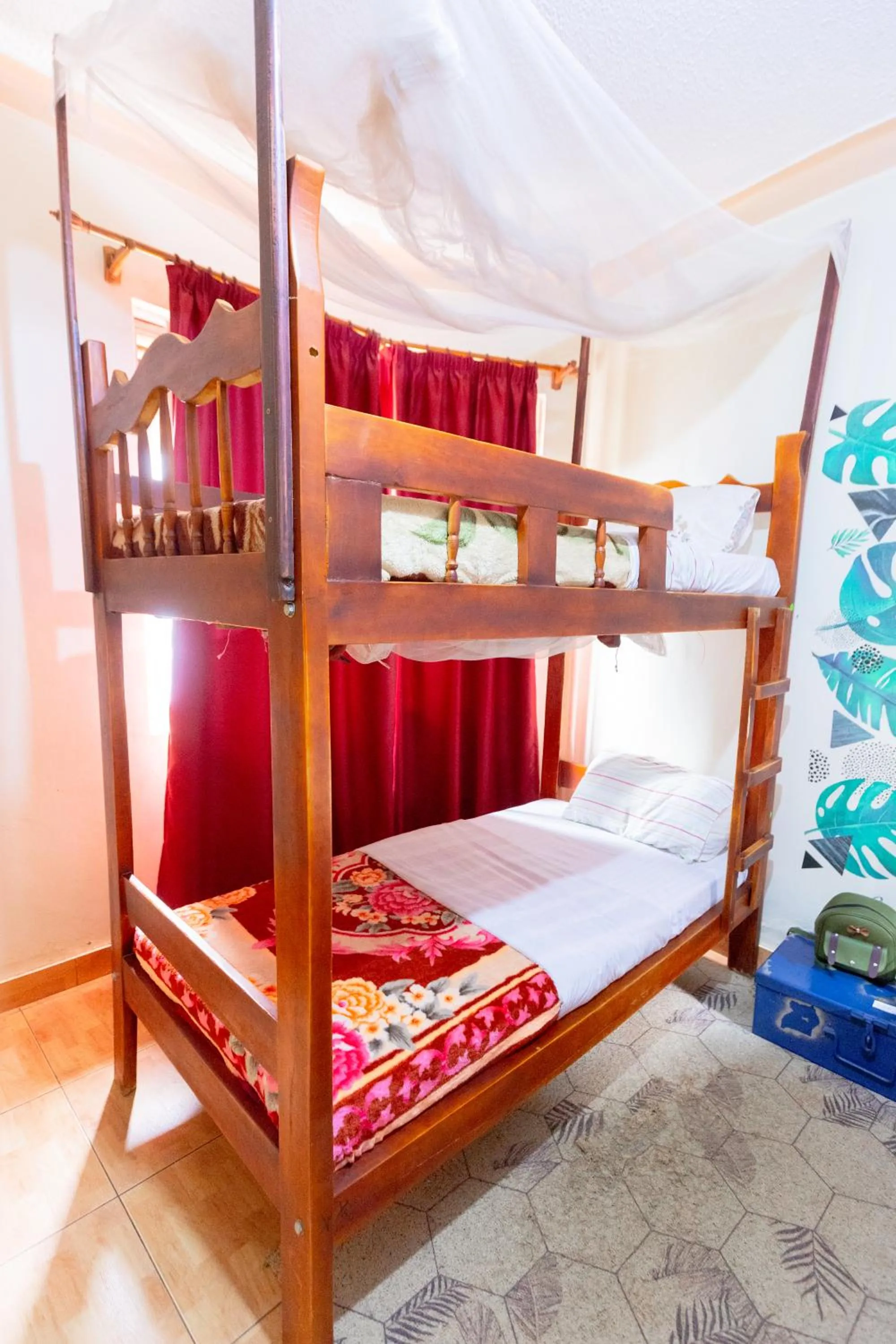 Bed in Acacia Villa Kampala