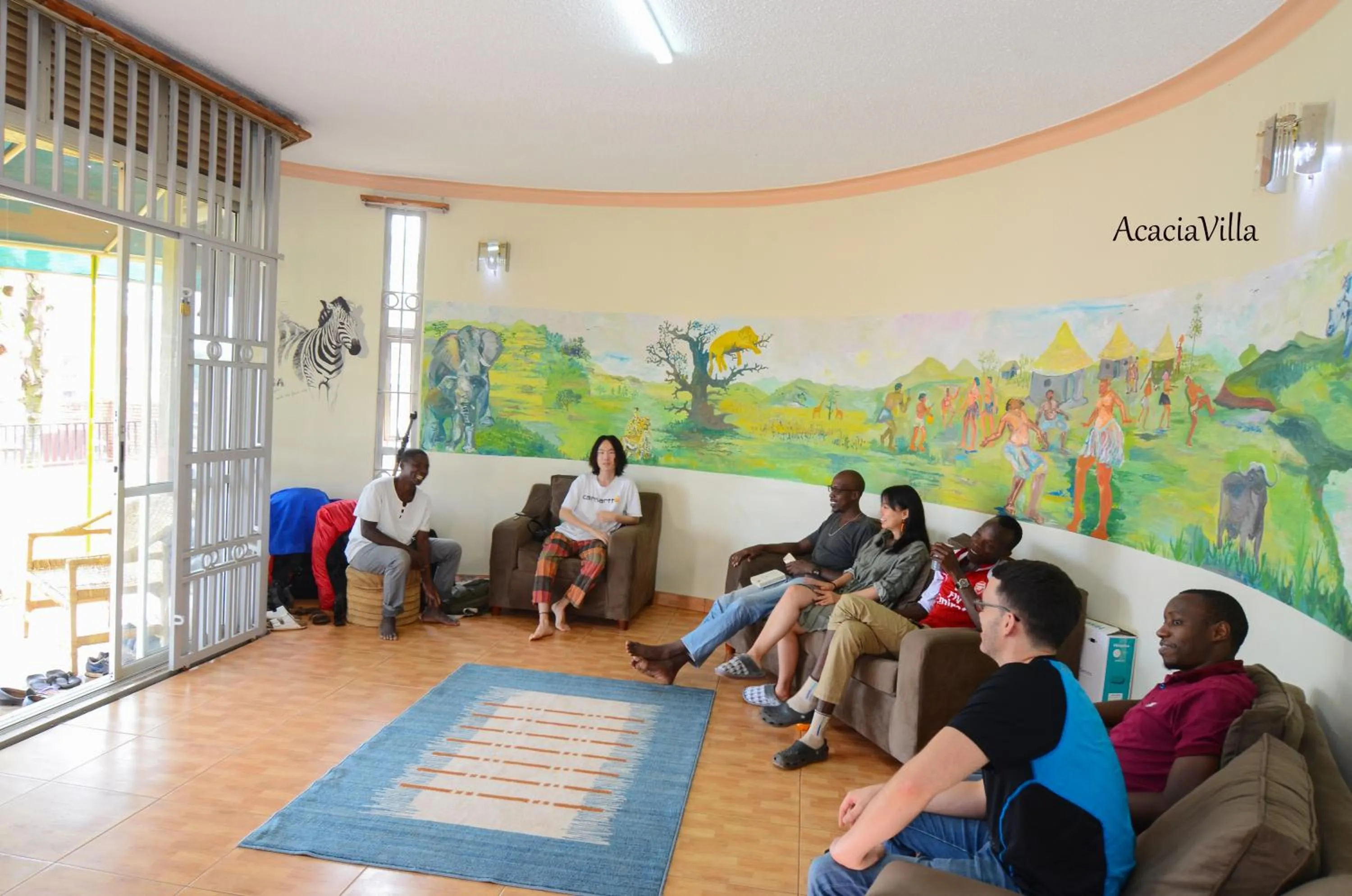 People in Acacia Villa Kampala