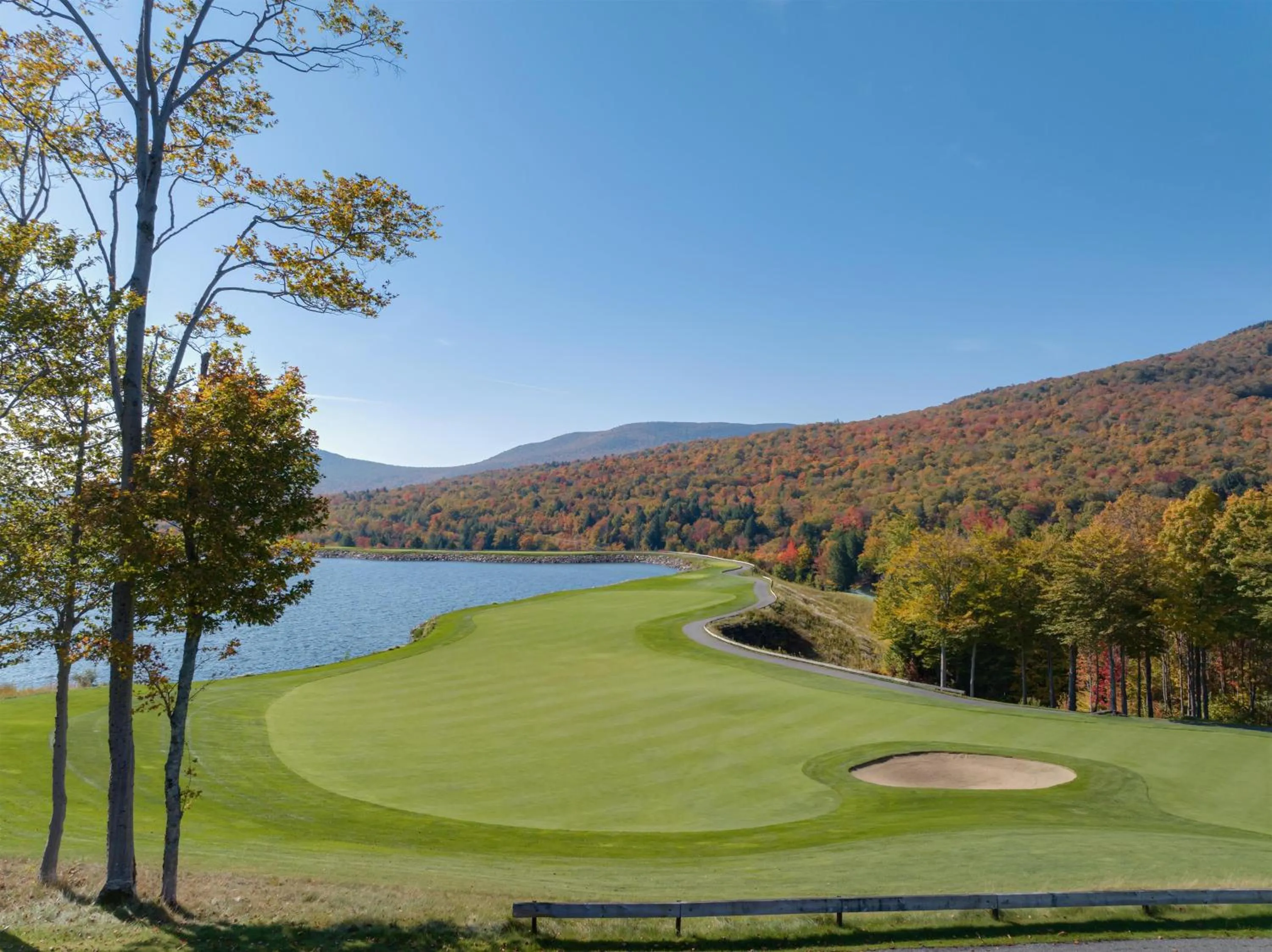 Golfcourse in The Lodge at Spruce Peak, a Destination by Hyatt Residence