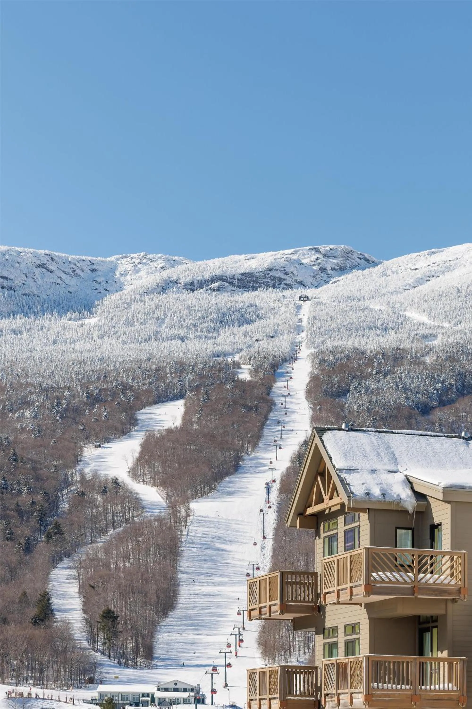 Property building in The Lodge at Spruce Peak, a Destination by Hyatt Residence