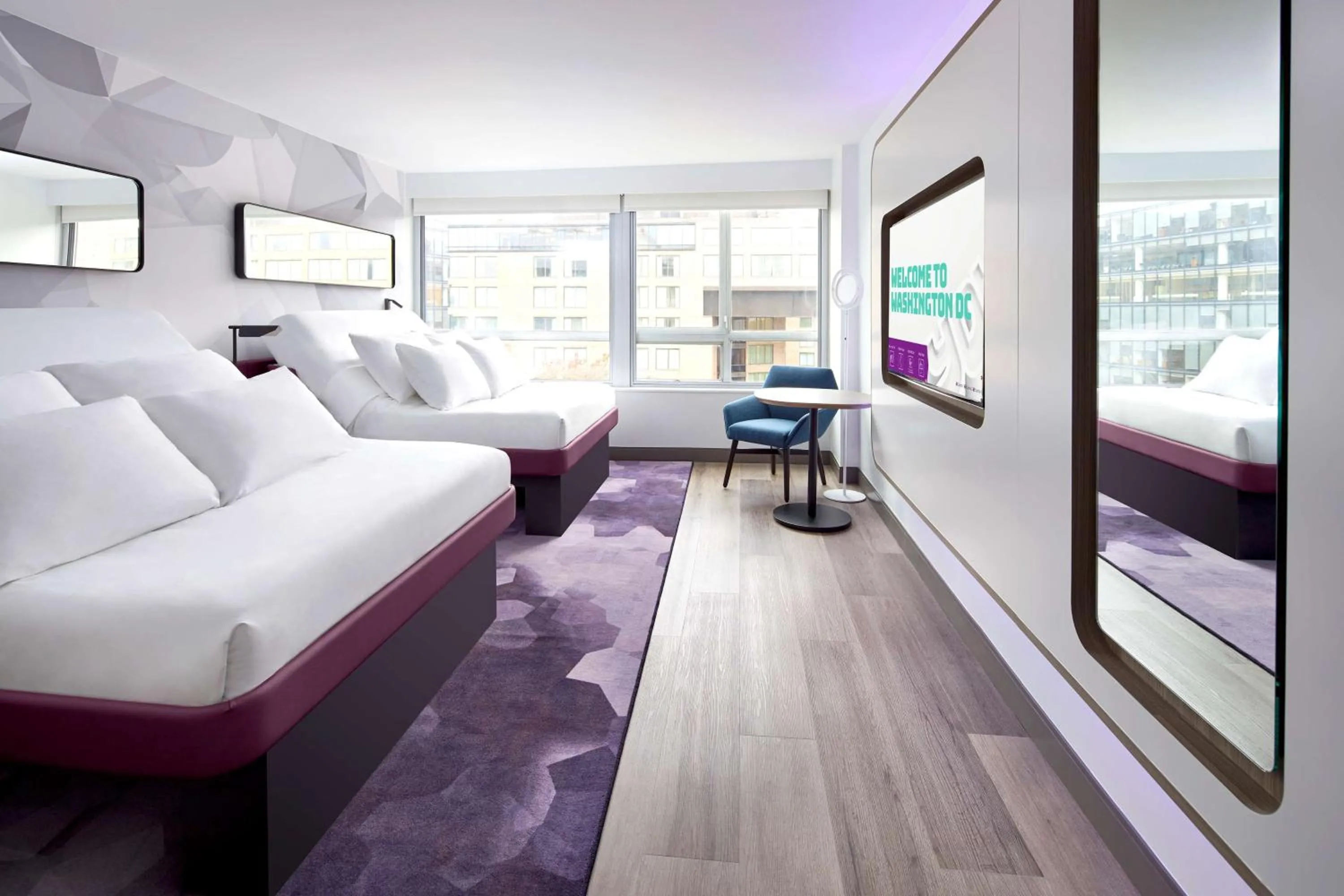 Bedroom, Bed in YOTEL Washington DC
