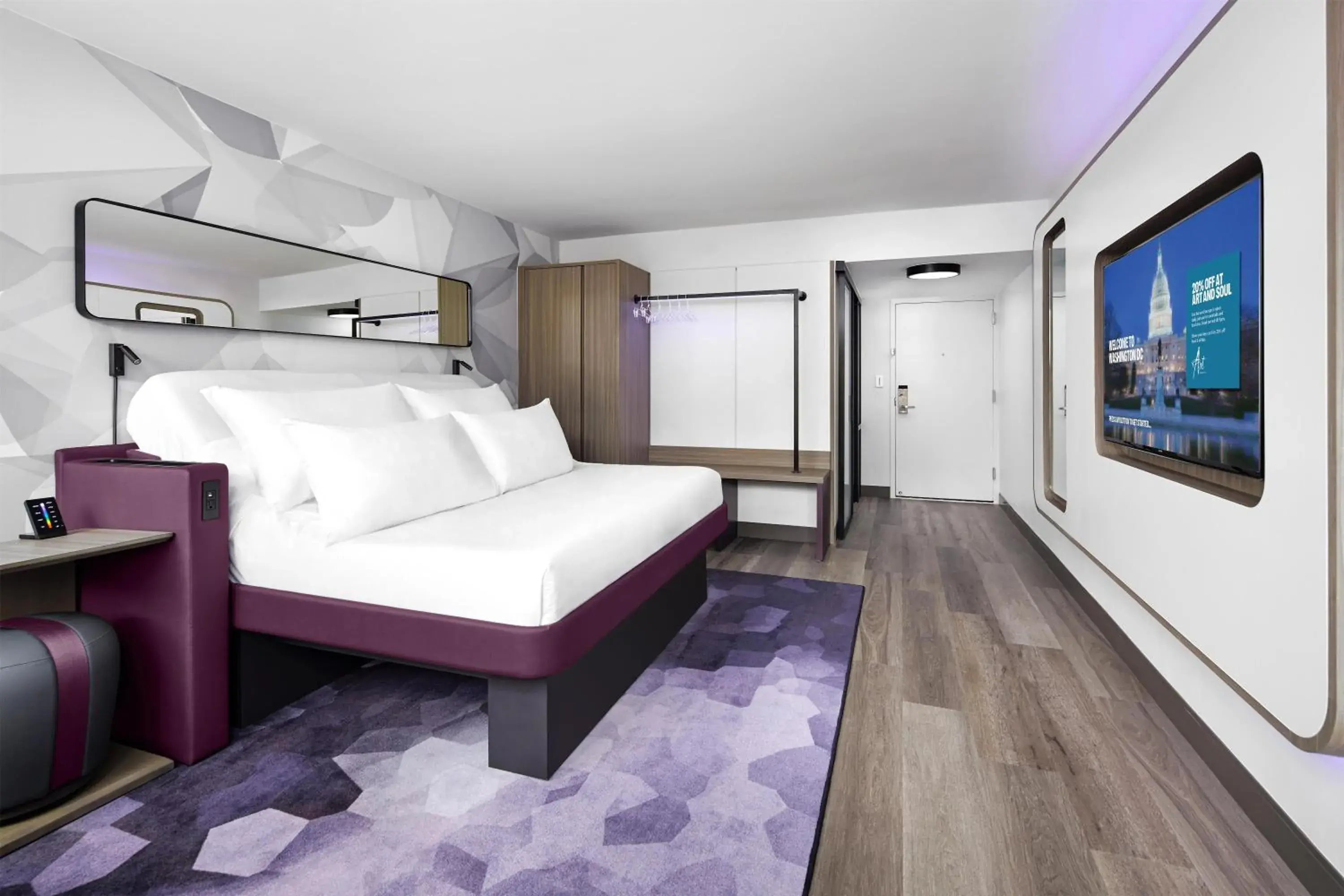First Class King in YOTEL Washington DC First Class King in YOTEL Washington DC