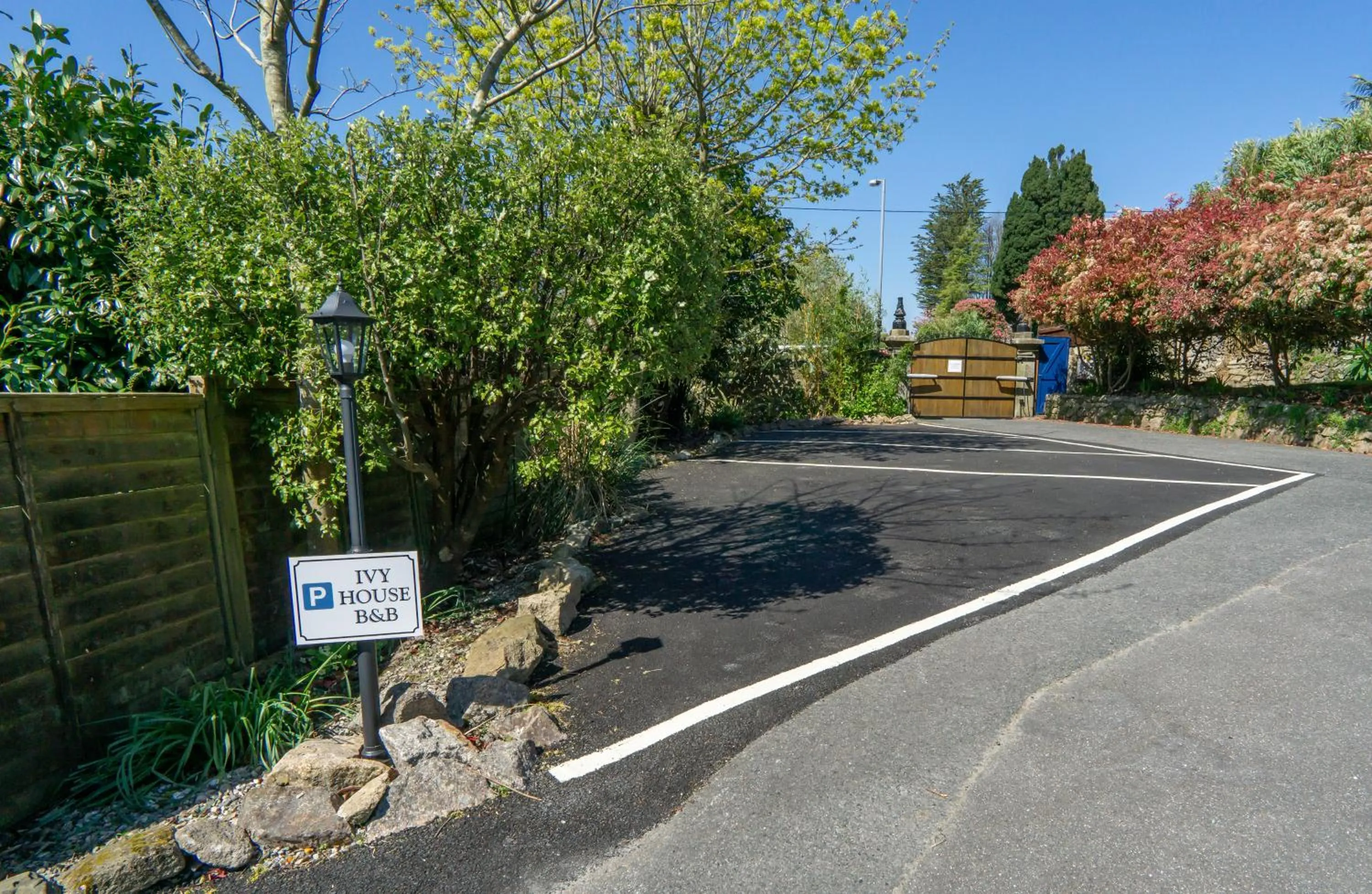 Parking in Ivy House Cornwall B&B