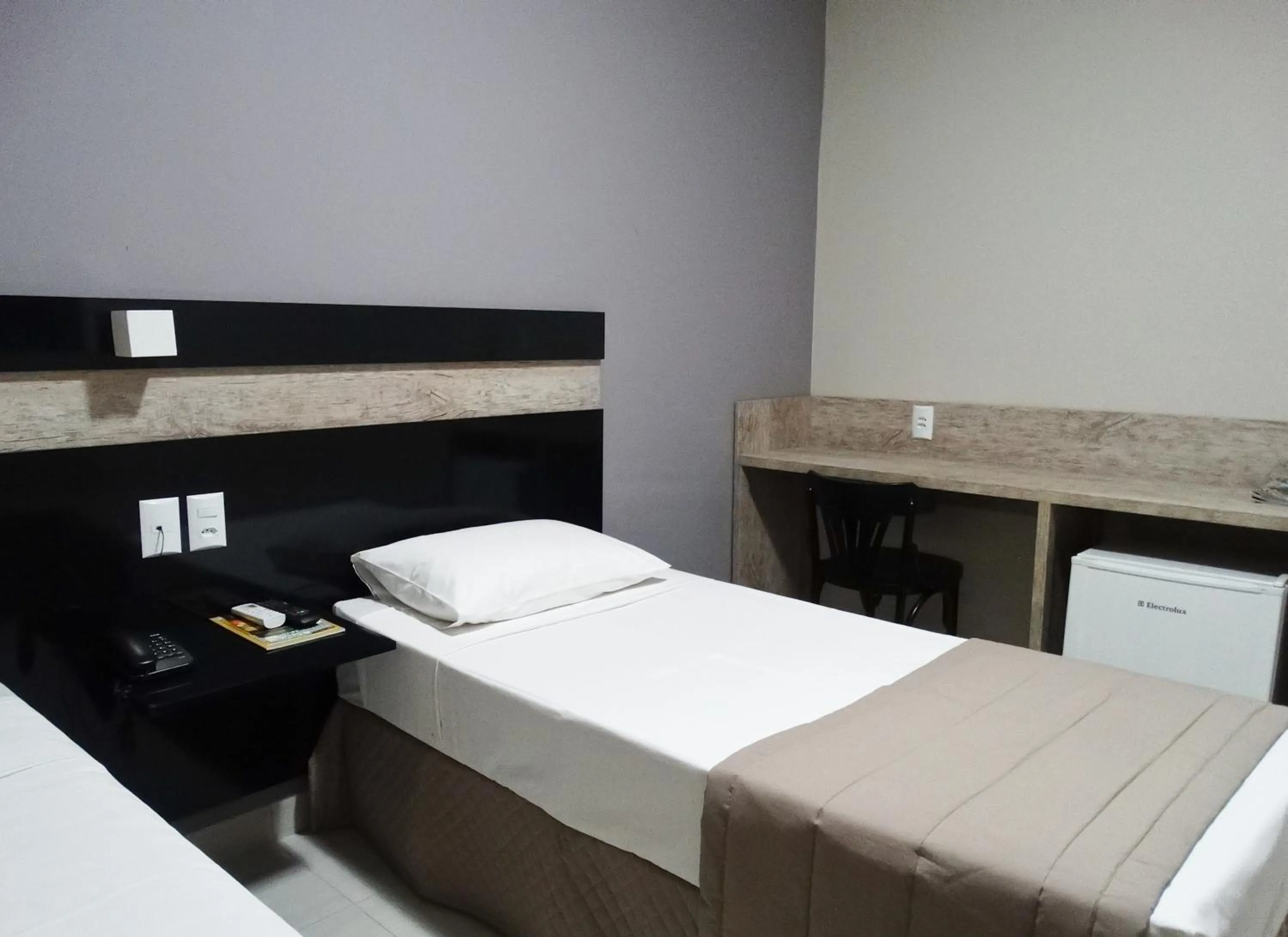 Bed in Riviera Pantanal Hotel