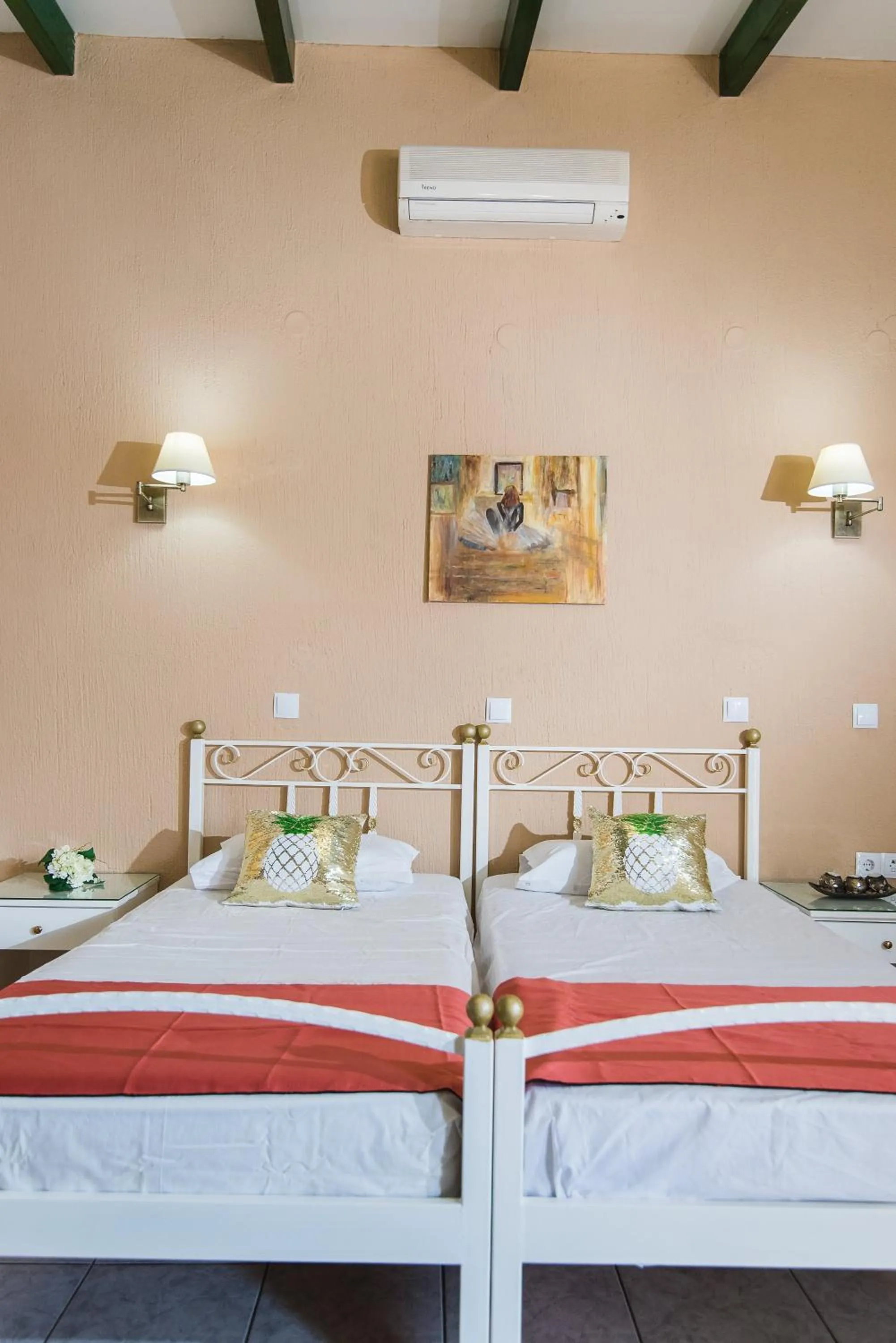 Bed in Oasis Studios