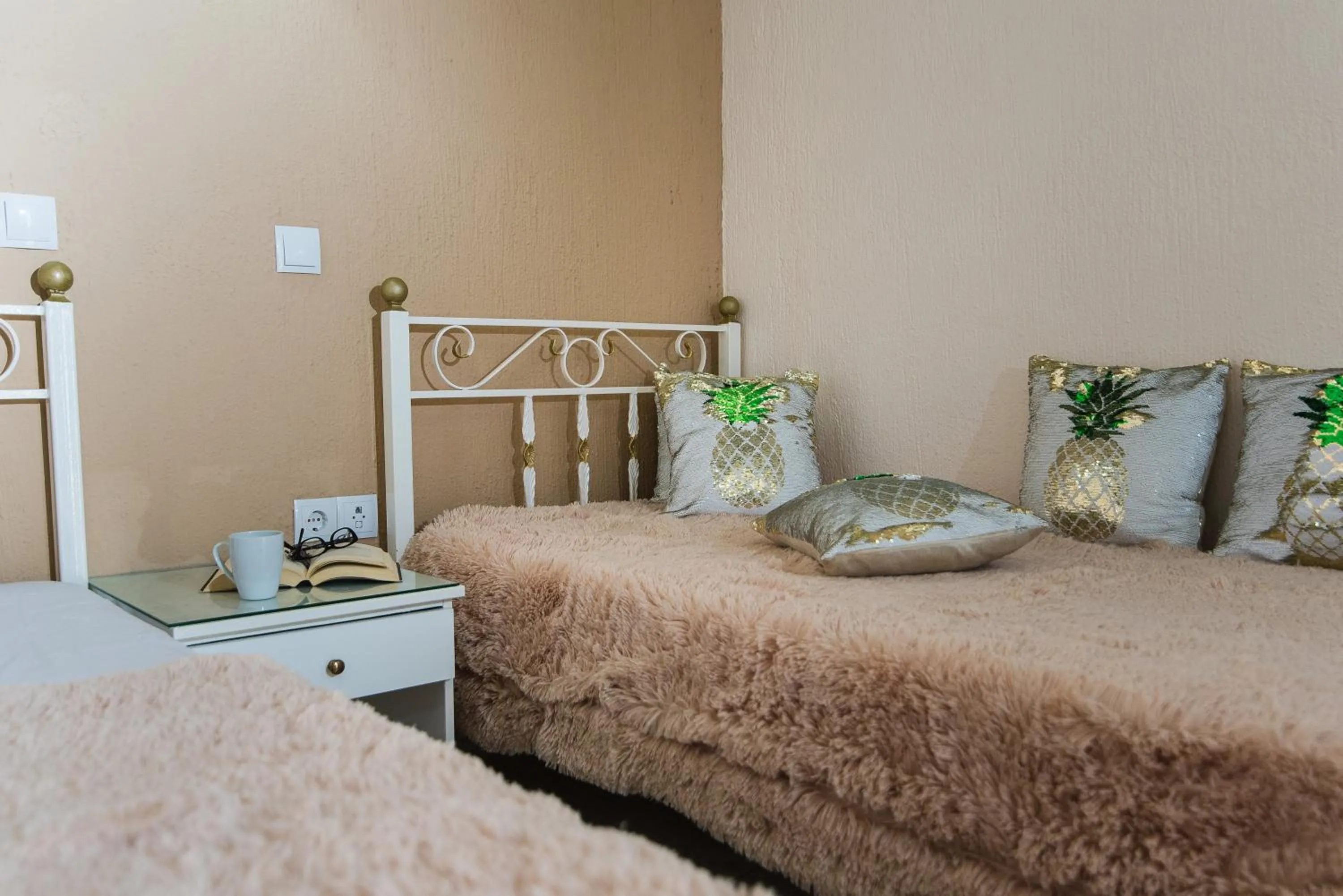 Bed in Oasis Studios