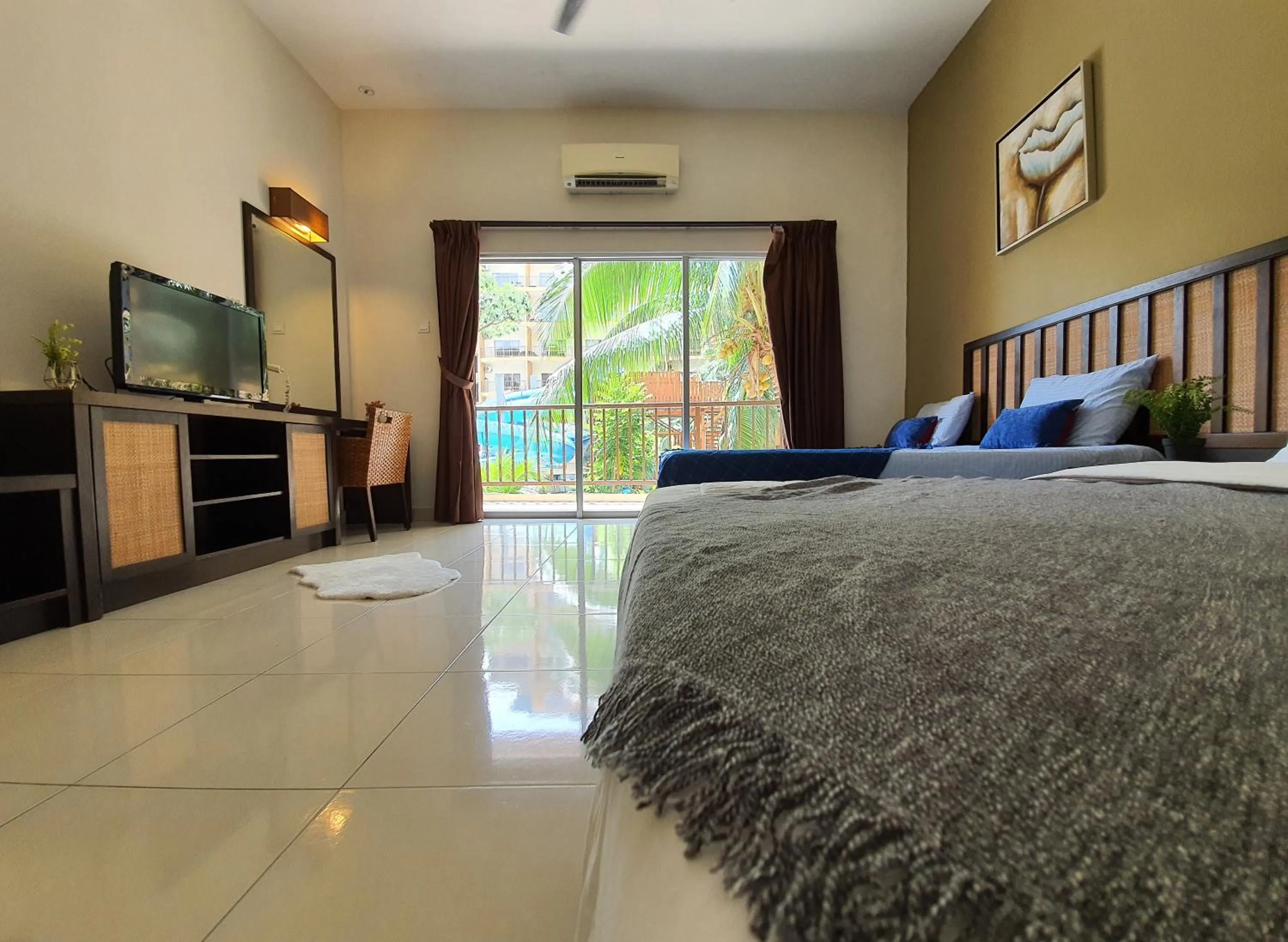 Bed in Gold Coast Morib Themepark View Studio