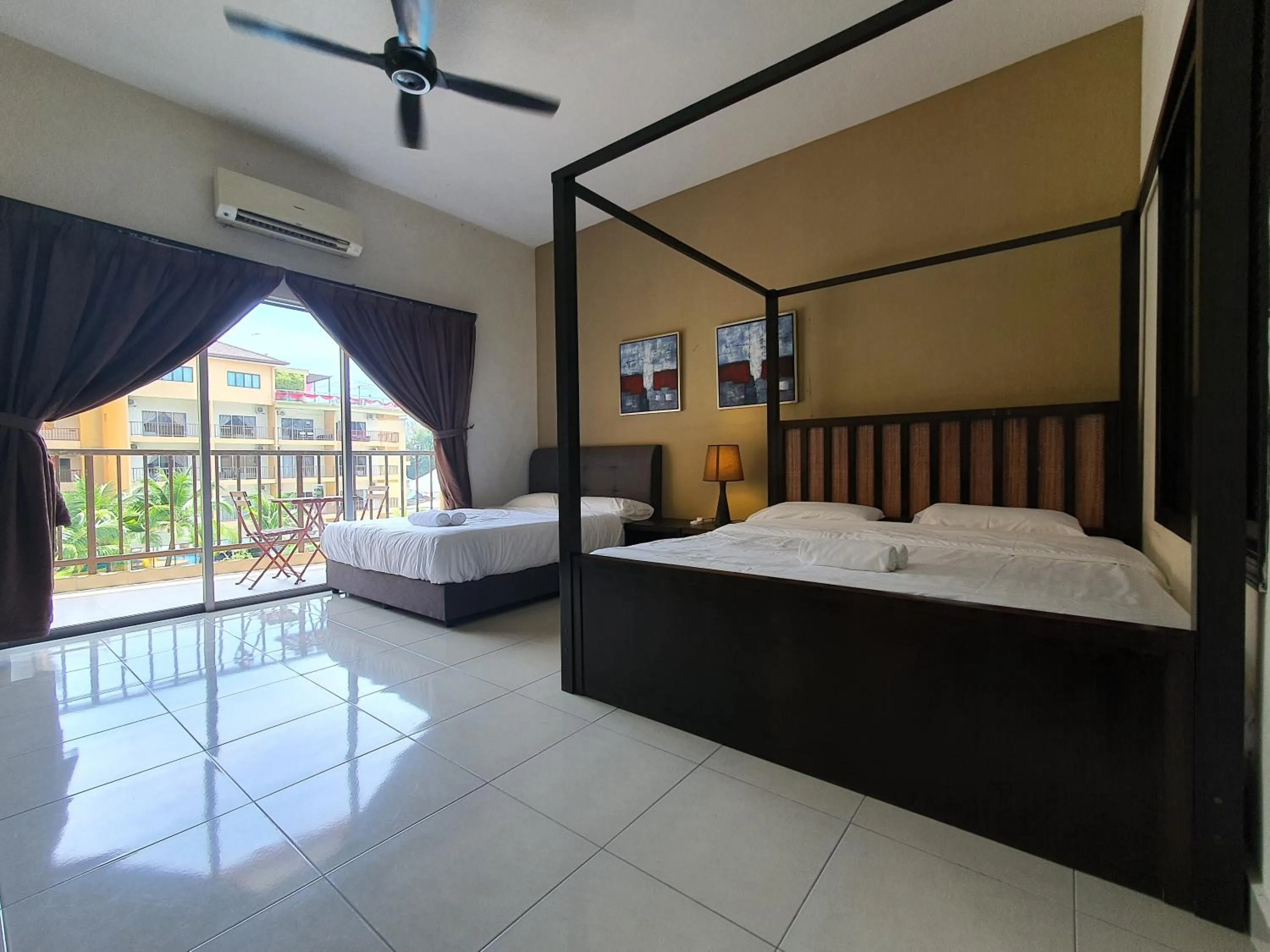 Bed in Gold Coast Morib Themepark View Studio