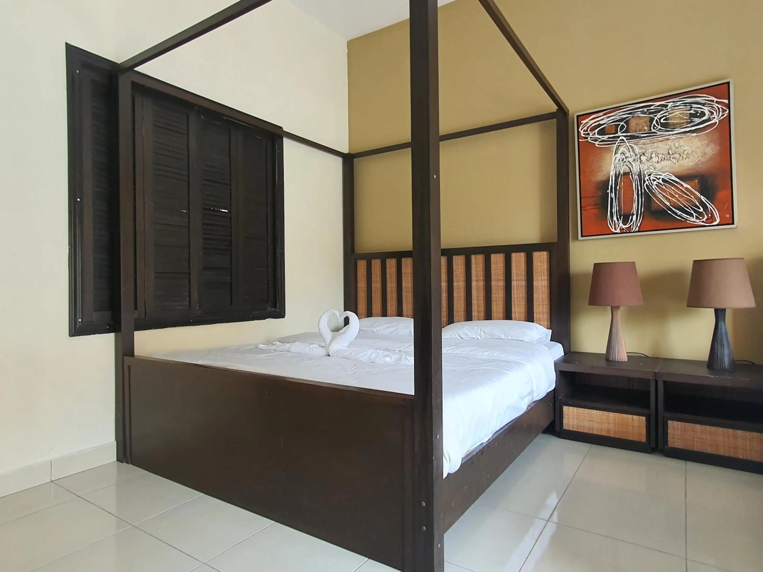 Bed in Gold Coast Morib Themepark View Studio