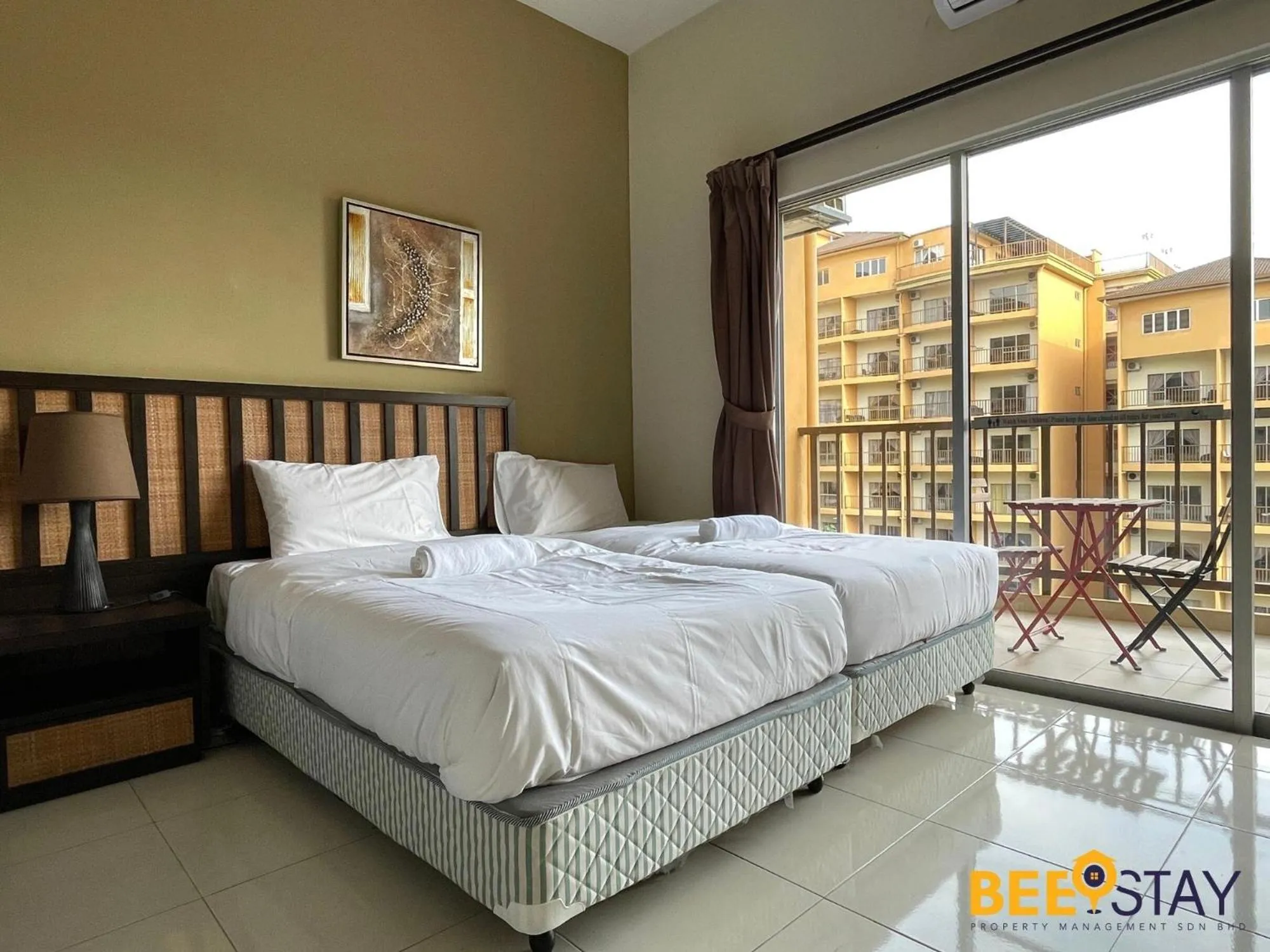 Bed in Gold Coast Morib Themepark View Studio