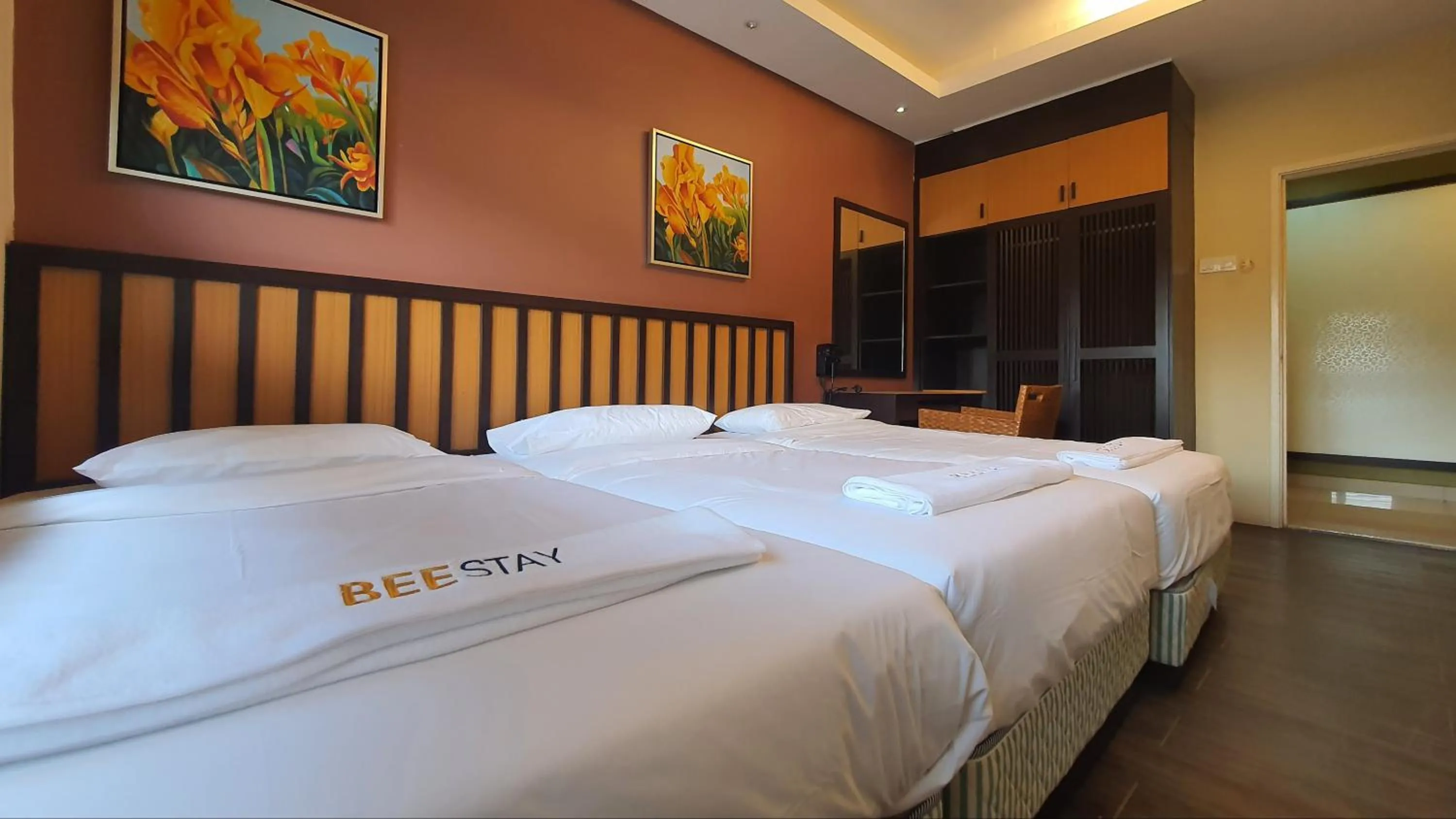 Bed in Gold Coast Morib Themepark View Studio