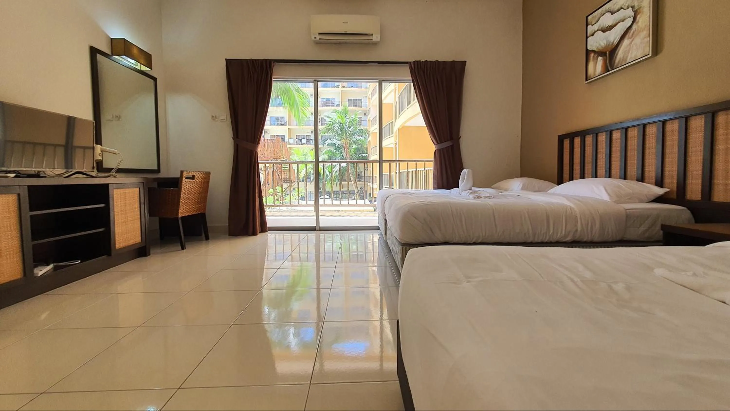 Bed in Gold Coast Morib Themepark View Studio